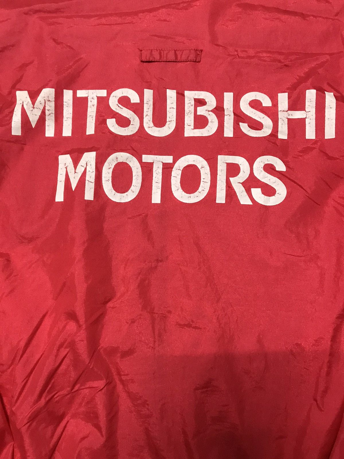 Japanese Brand Vintage Mitsubishi Sports Racing Men's Zip Up Jacket Size US XL / EU 56 / 4 - 5 Thumbnail