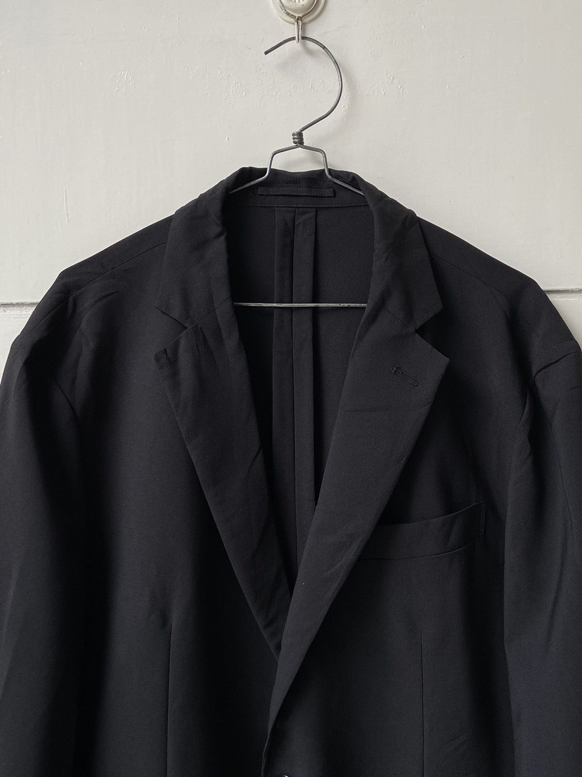 GU GU Black Suit/Blazer Size 54L - 10 Thumbnail