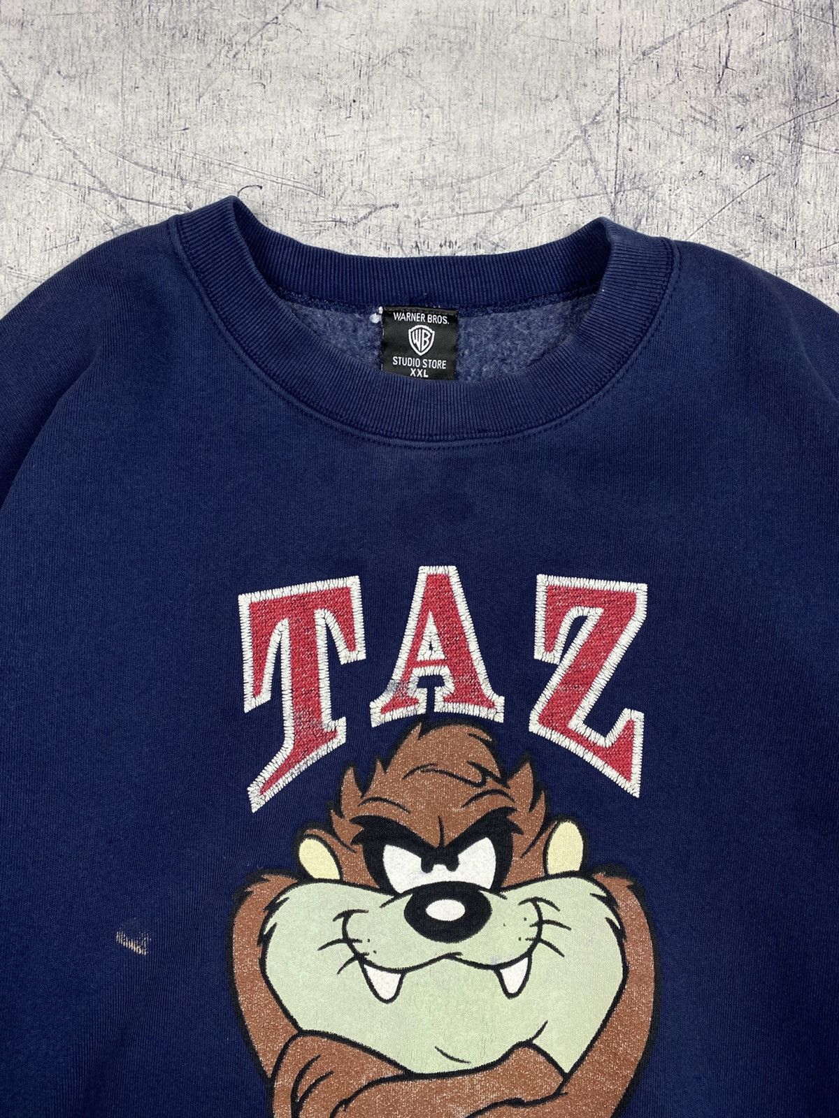 Warner Bros Taz Tasmanian Devil Warner Bros Distressed Sweatshirt USA Size US XXL / EU 58 / 5 - 5 Thumbnail