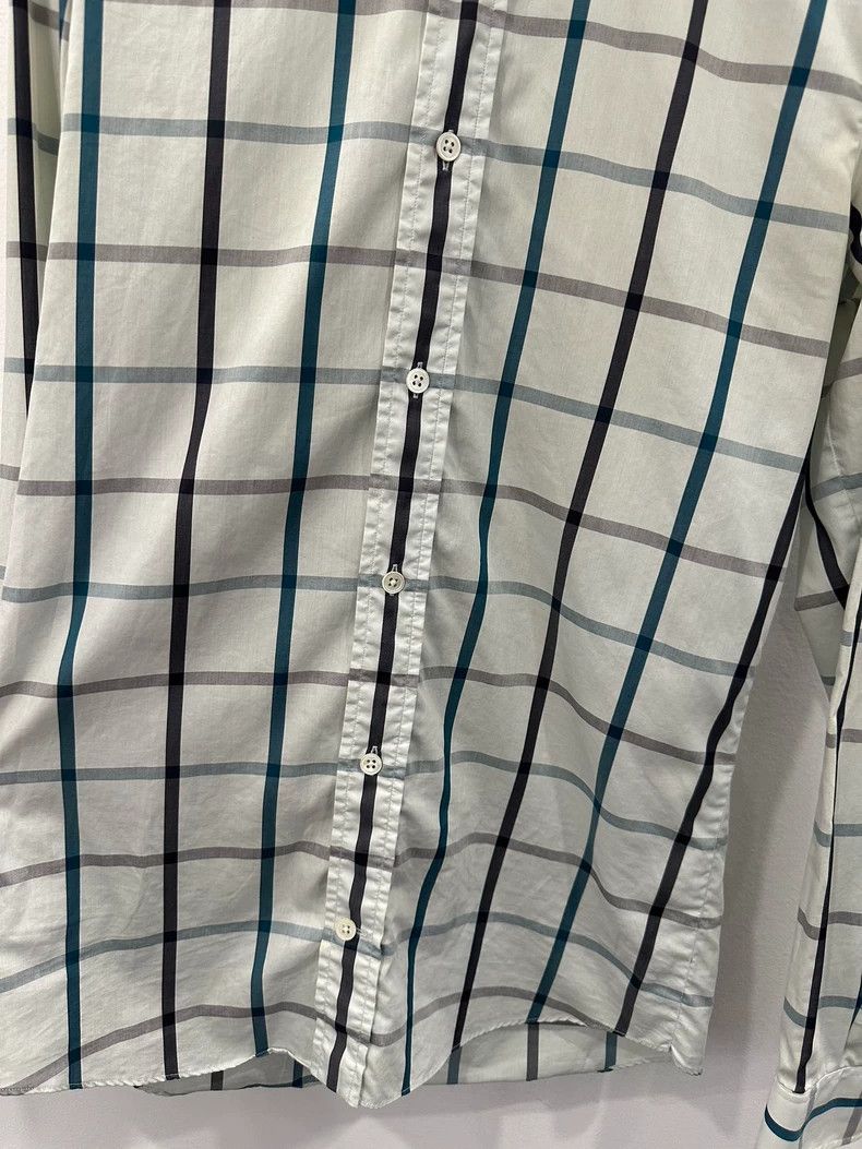 Acne Studios Acne Studios Classic white and green checkered men's shirt Size US S / EU 44-46 / 1 - 3 Thumbnail