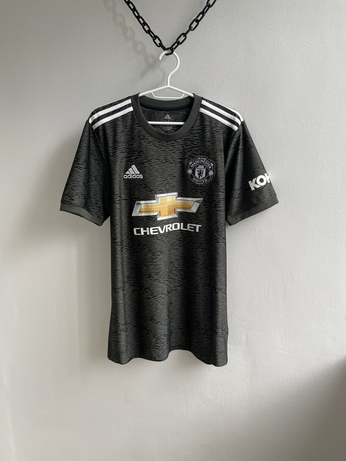Vintage Manchester United 2020 2021 Away Football Soccer Shirt Size US M / EU 48-50 / 2 - 1 Thumbnail