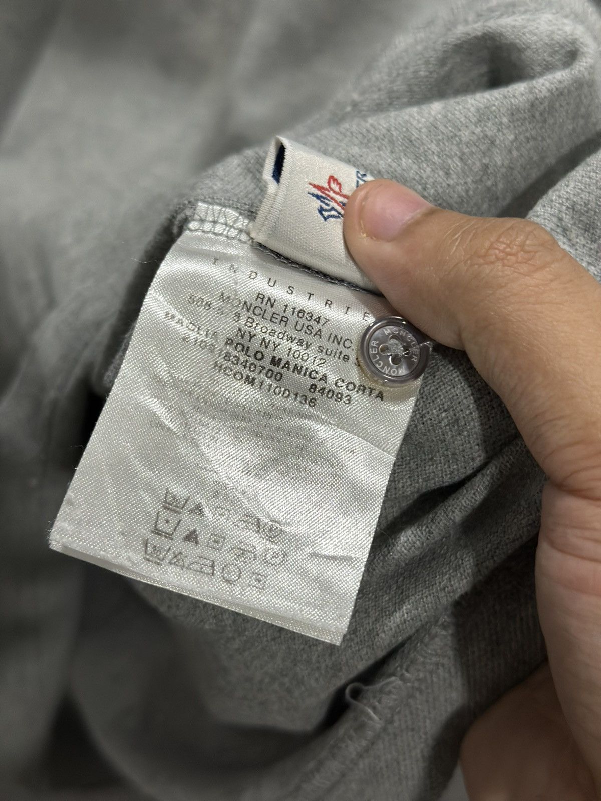 Moncler Moncler Maglia Polo Manica Corta Size US XL / EU 56 / 4 - 5 Thumbnail