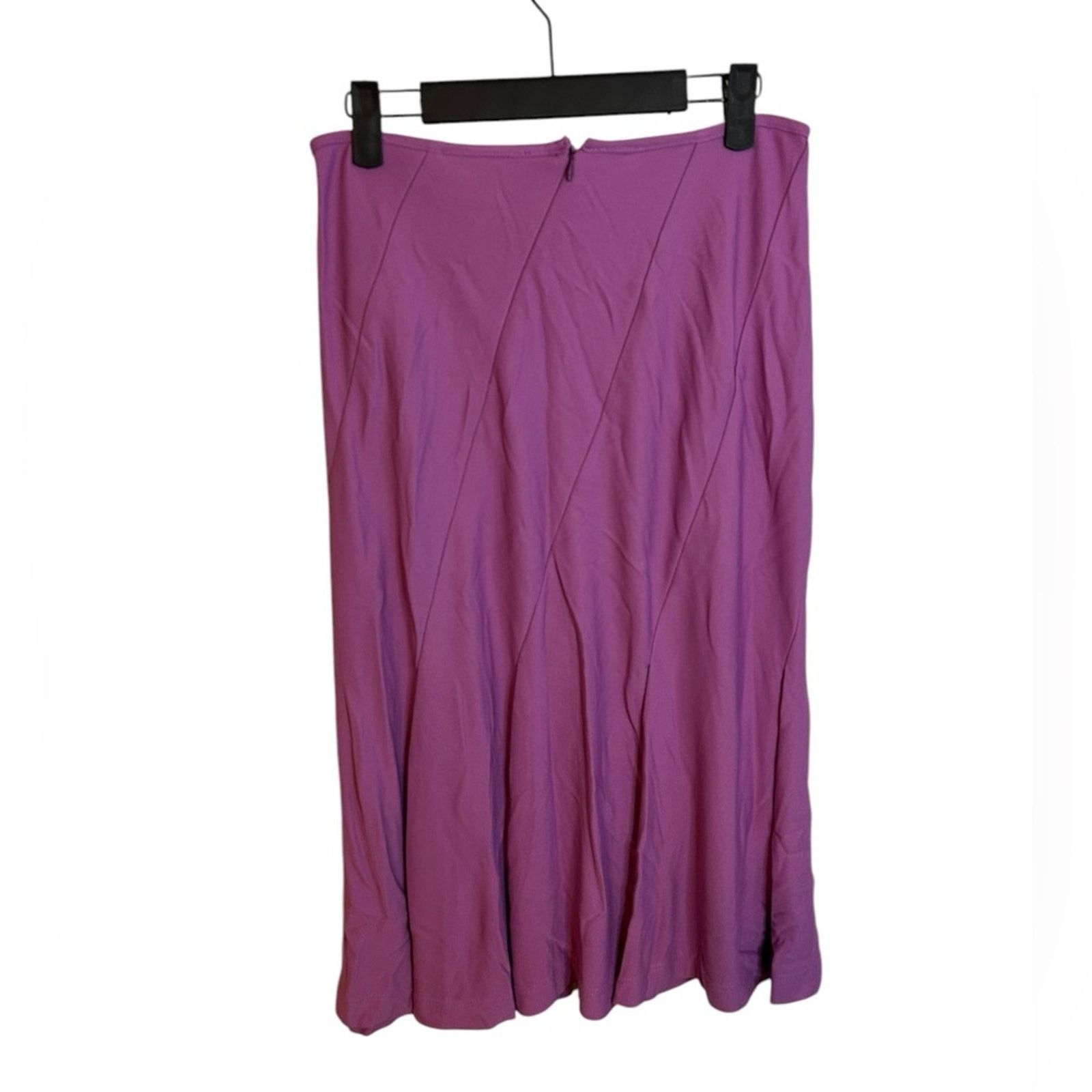 Bcbgmaxazria NWT BcbgMaxazria Vintage Fuchsia Flowy Skirt Size 28" / US 6 / IT 42 - 2 Thumbnail