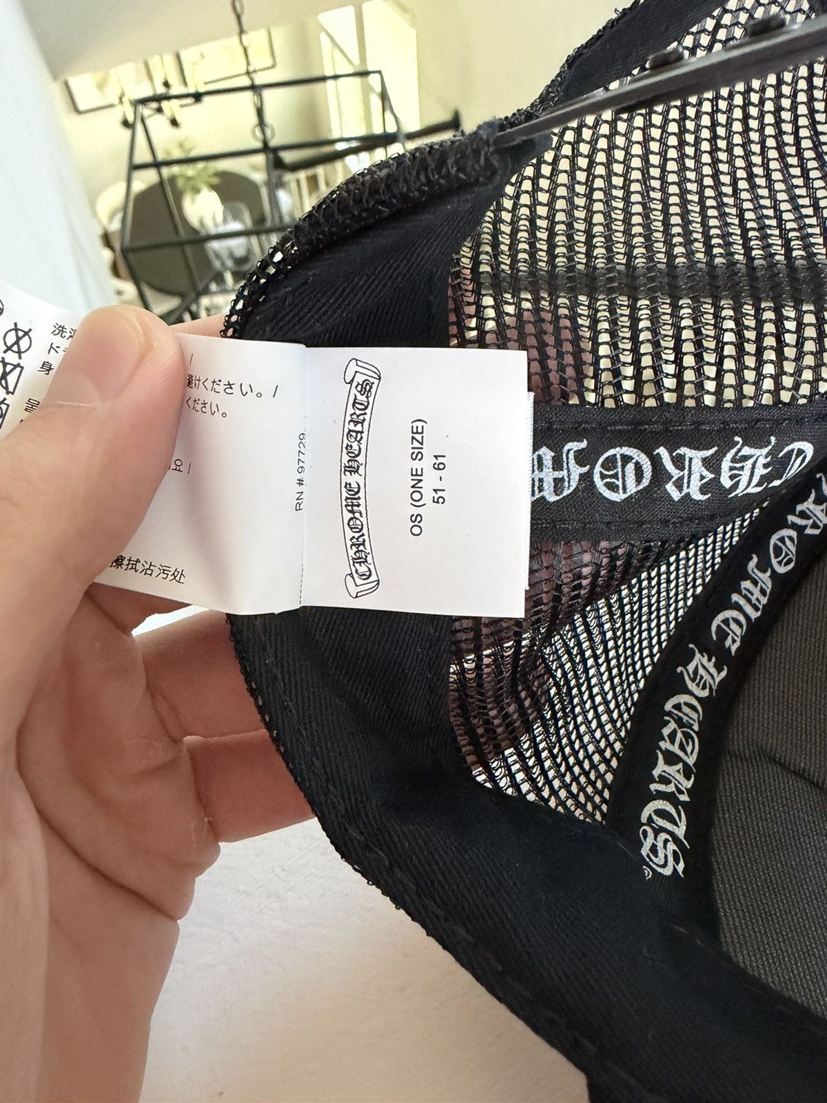 Chrome Hearts Chrome Hearts Miami Exculsive Trucker Hat Size ONE SIZE - 10 Thumbnail