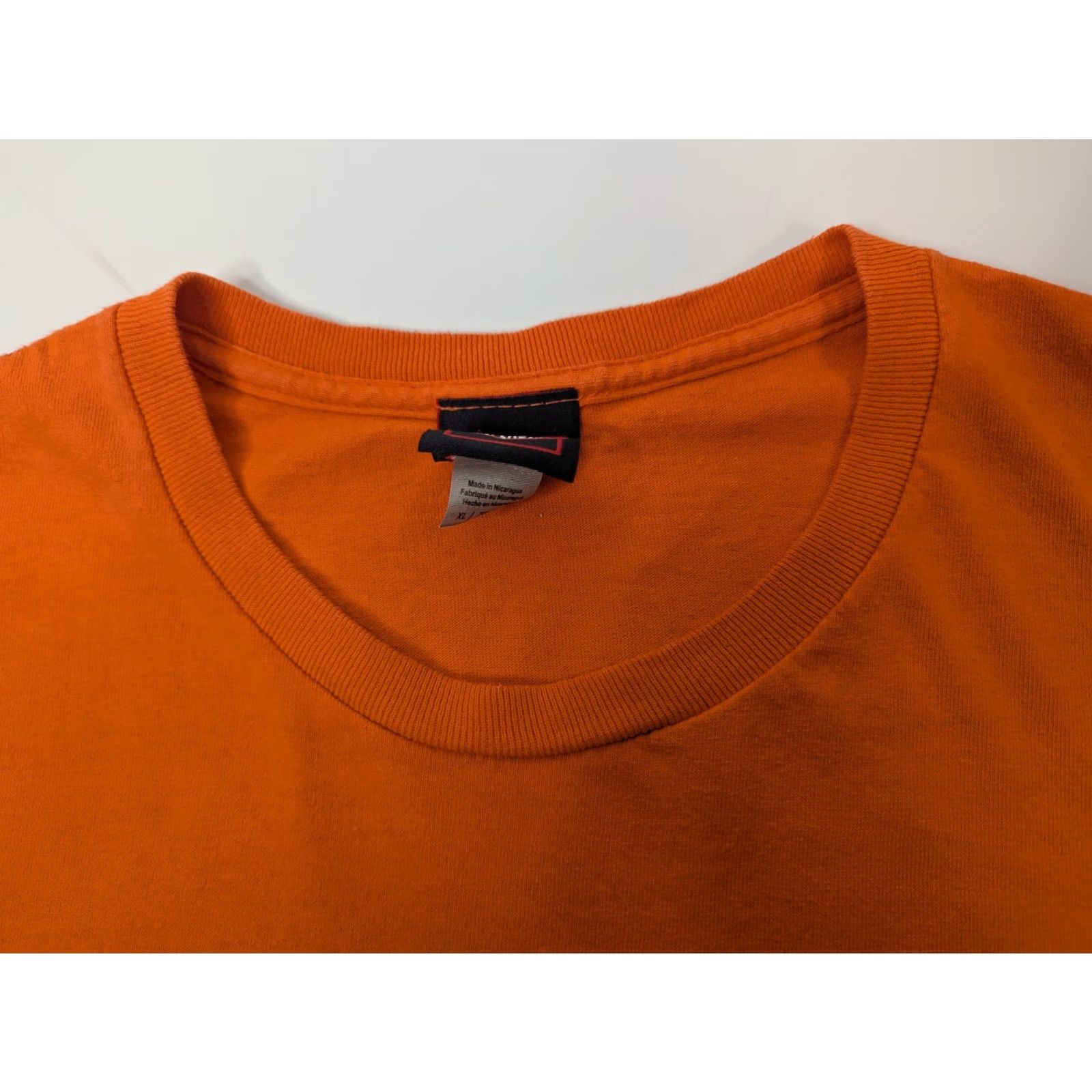 Vintage VINTAGE Independent Bar Logo Orange T-Shirt Men XL Cotton Skate Punk 90s - Logo Shirt Mens Size US XL / EU 56 / 4 - 6 Thumbnail