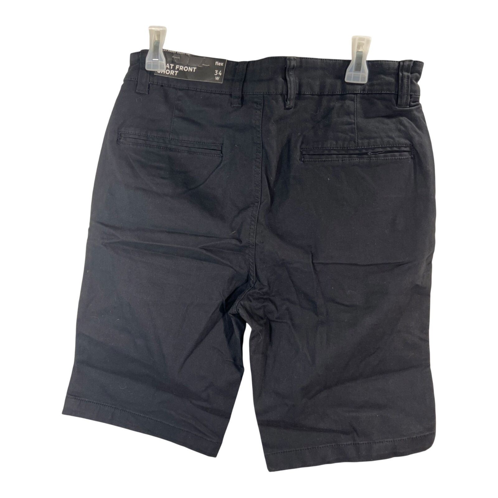 rue21 Rue21 Mens 34" Shorts Black Bottoms Chinos Bermuda Modern Size US 34 / EU 50 - 2 Thumbnail