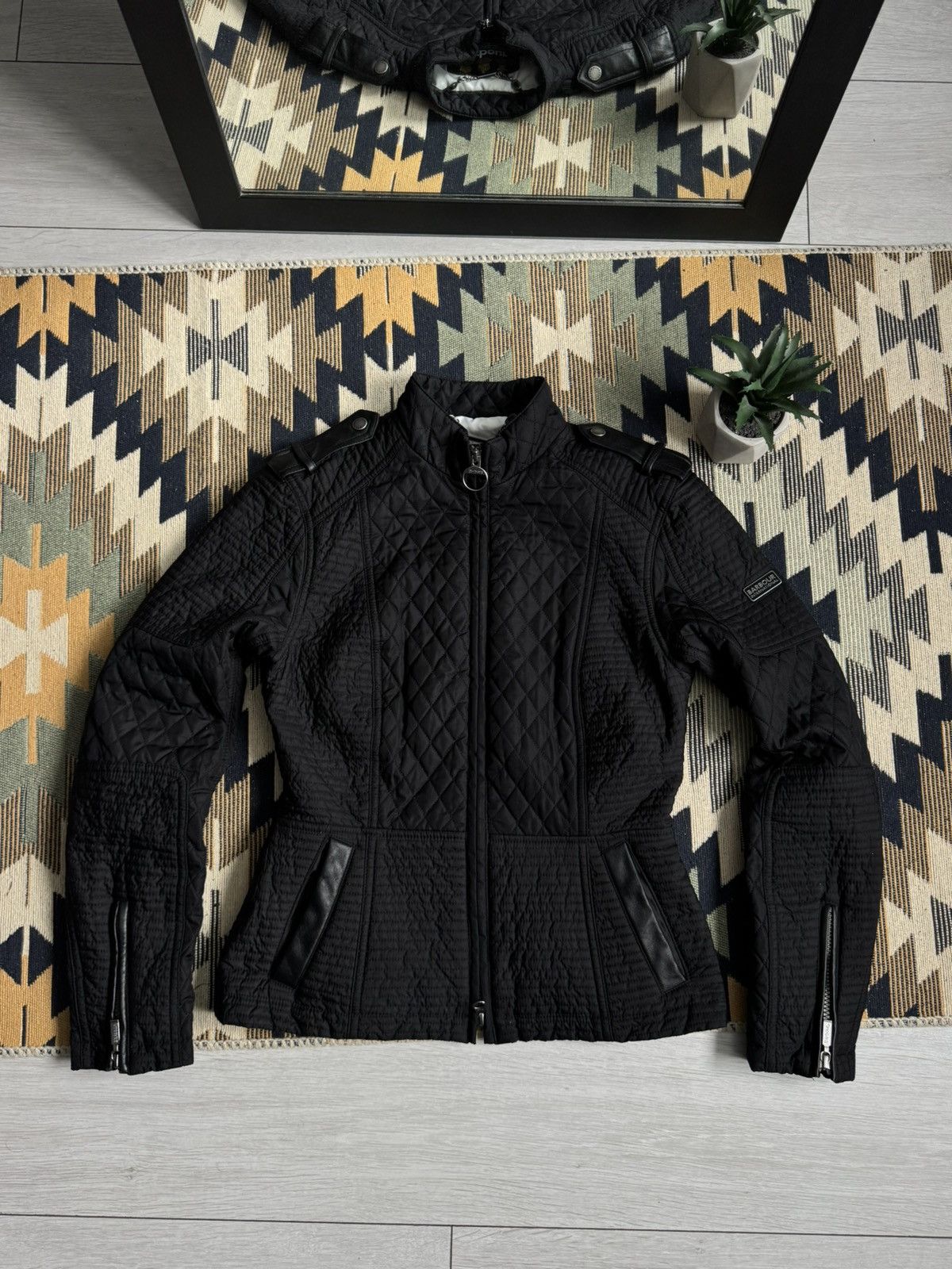 Barbour Barbour Extractor Quilt Biker Jacket Size M / US 6-8 / IT 42-44 - 1 Thumbnail