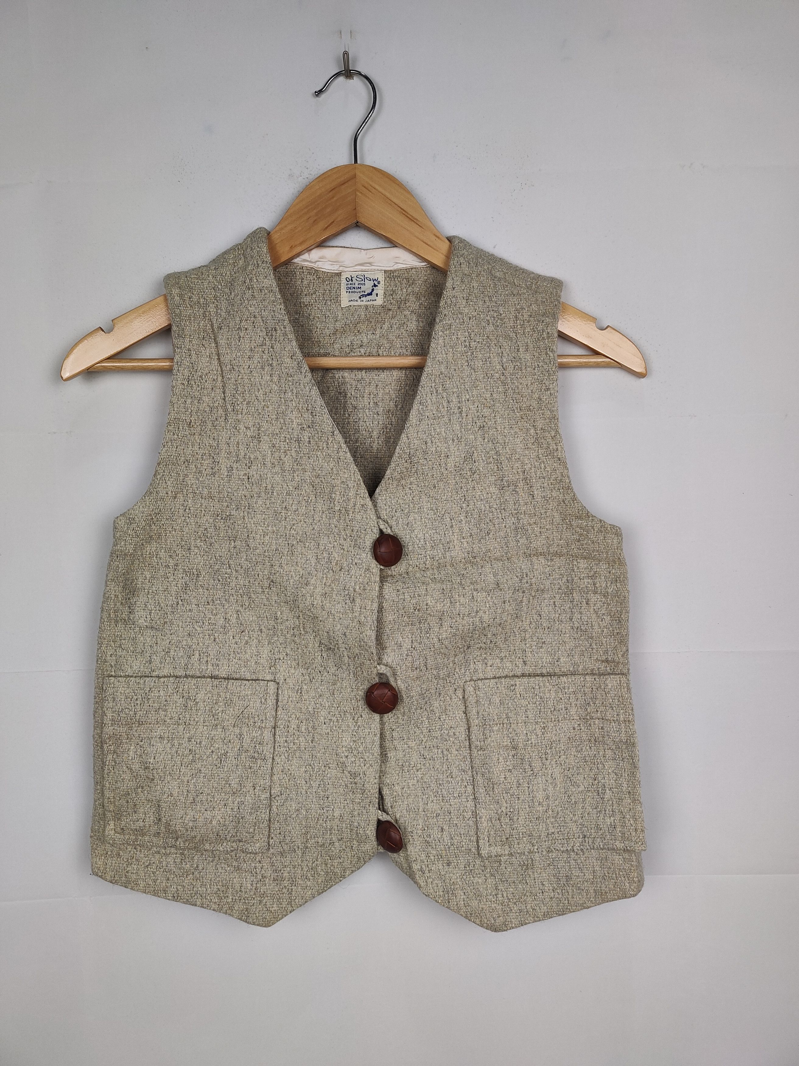 Orslow Orslow Sackcloth Vest Size US S / EU 44-46 / 1 - 1 Thumbnail