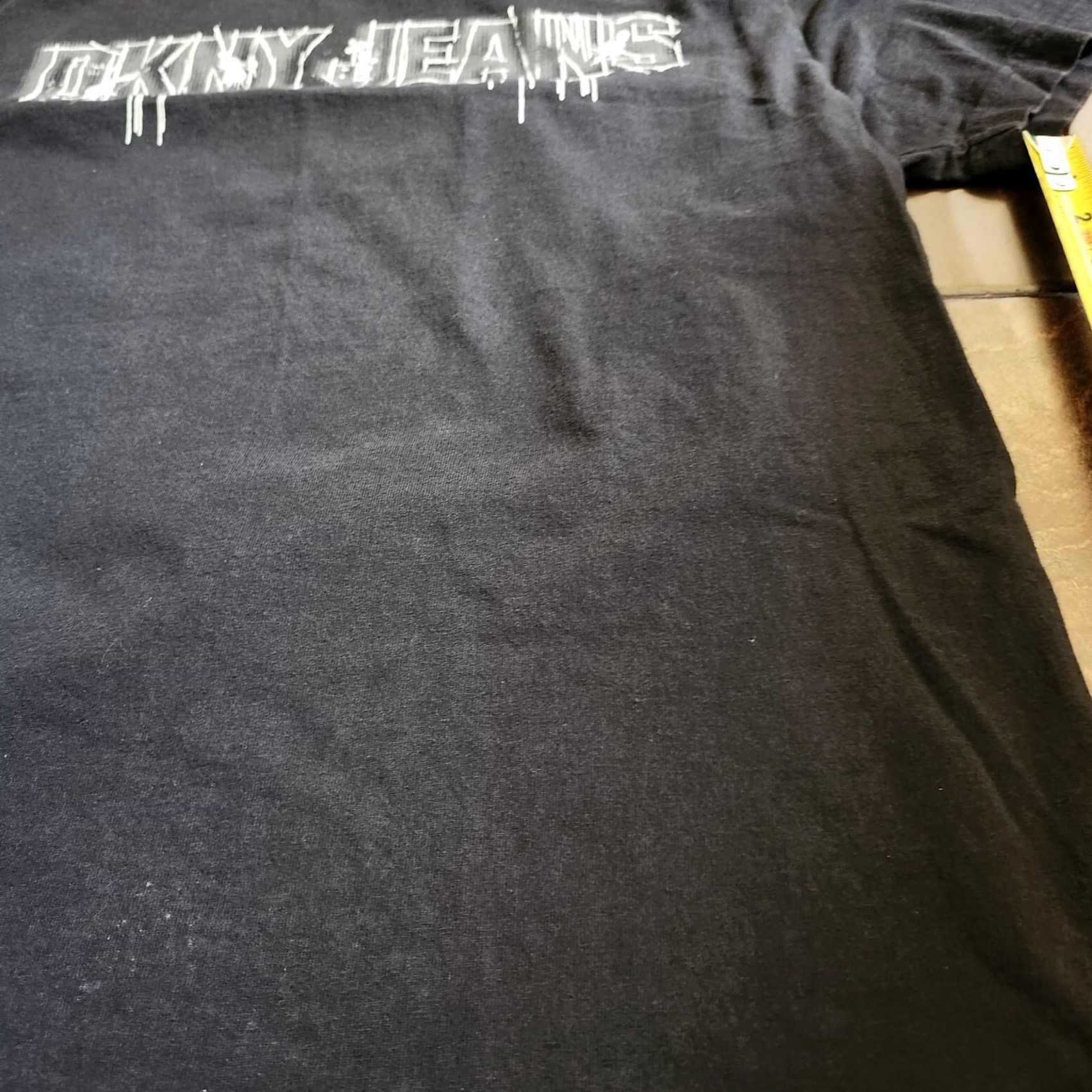 DKNY DKNY Men's Black Logo Shirt - Size L, Regular Fit, Crew Neck, Cotton, T-Shirt, Left Logo, Solid, Men, DKNY, Honduras, Fall, Summer, Spring Size US L / EU 52-54 / 3 - 5 Thumbnail