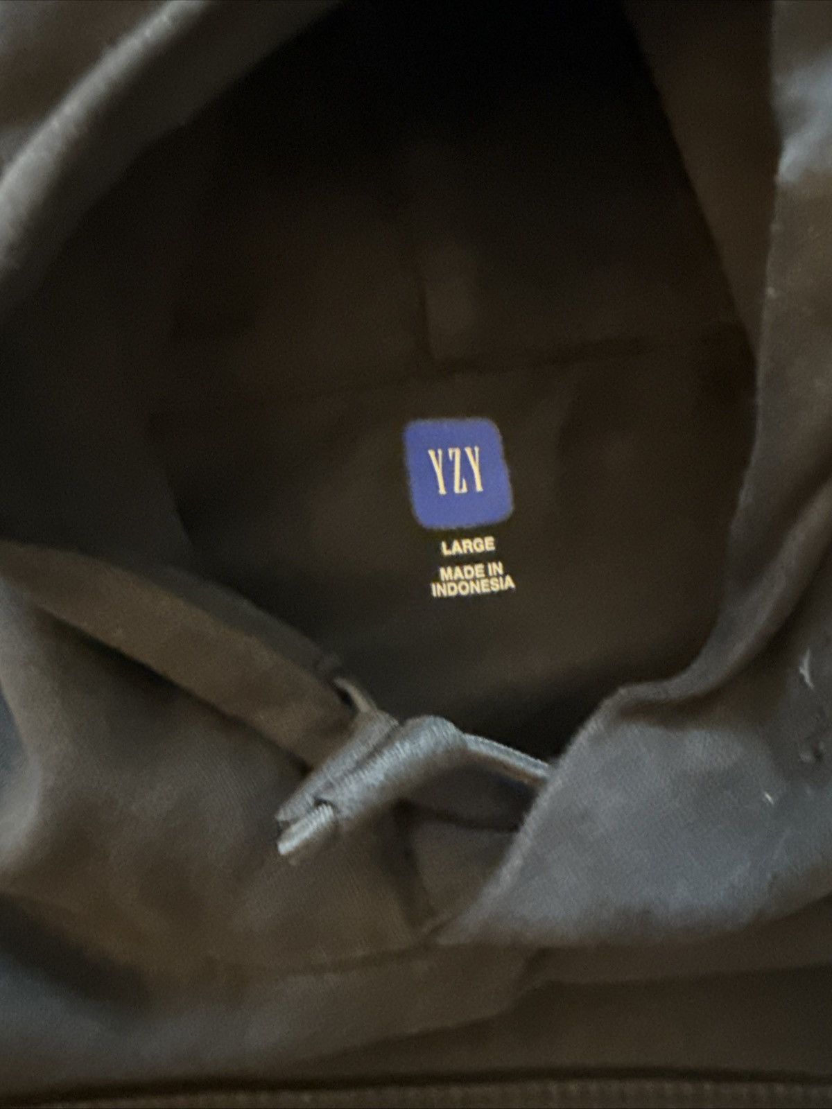 Balenciaga × Gap × Yeezy YEEZY GAP Balenciaga Sateen Hoodie Black - Size L Size US L / EU 52-54 / 3 - 3 Thumbnail