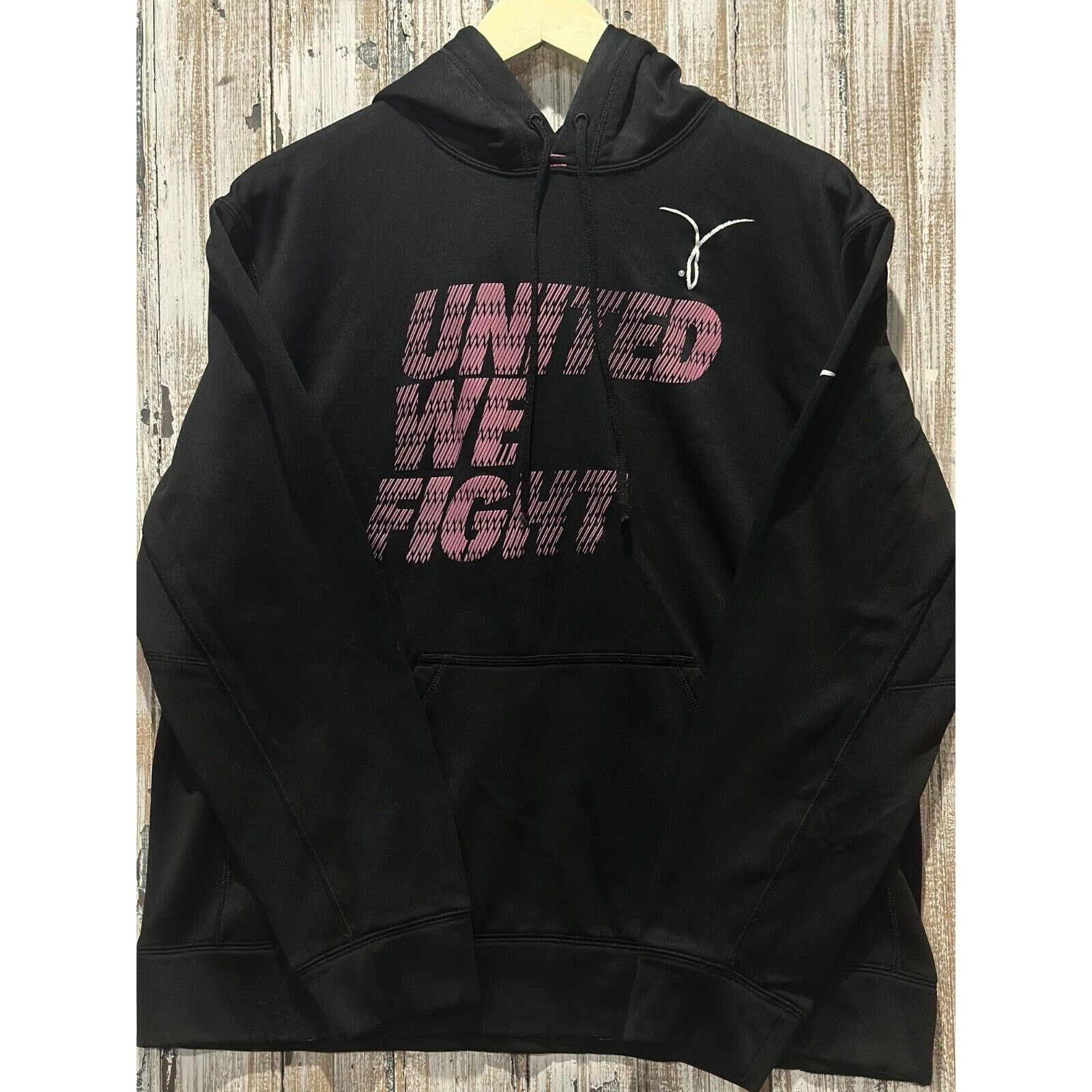 Nike Nike Mens Hoodie Lg United We Fight- Hooded Sweatshirt Black Size US L / EU 52-54 / 3 - 2 Thumbnail