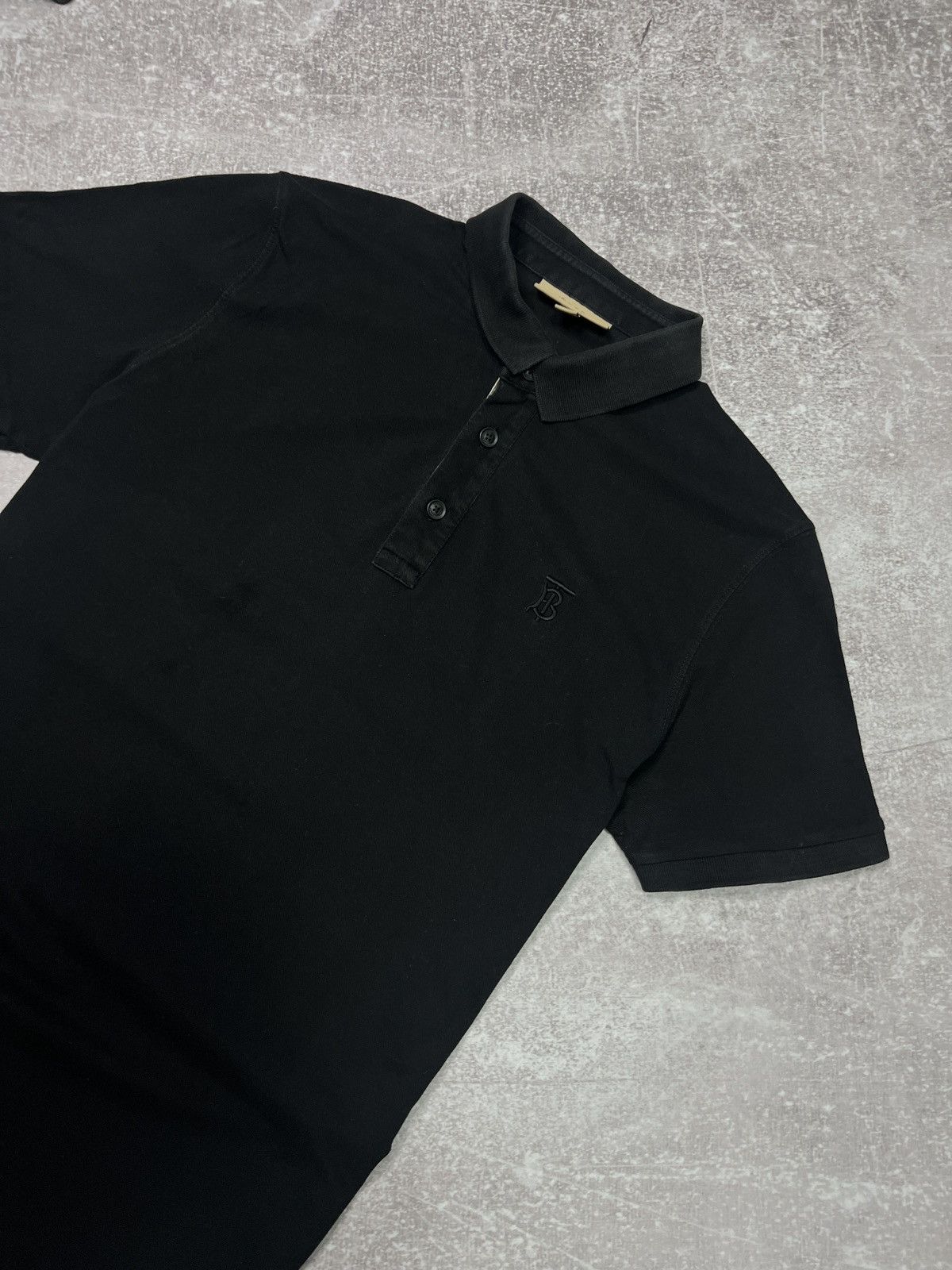 Burberry Burberry T Shirt Polo Luxury Vintage Small Logo Size US L / EU 52-54 / 3 - 2 Thumbnail