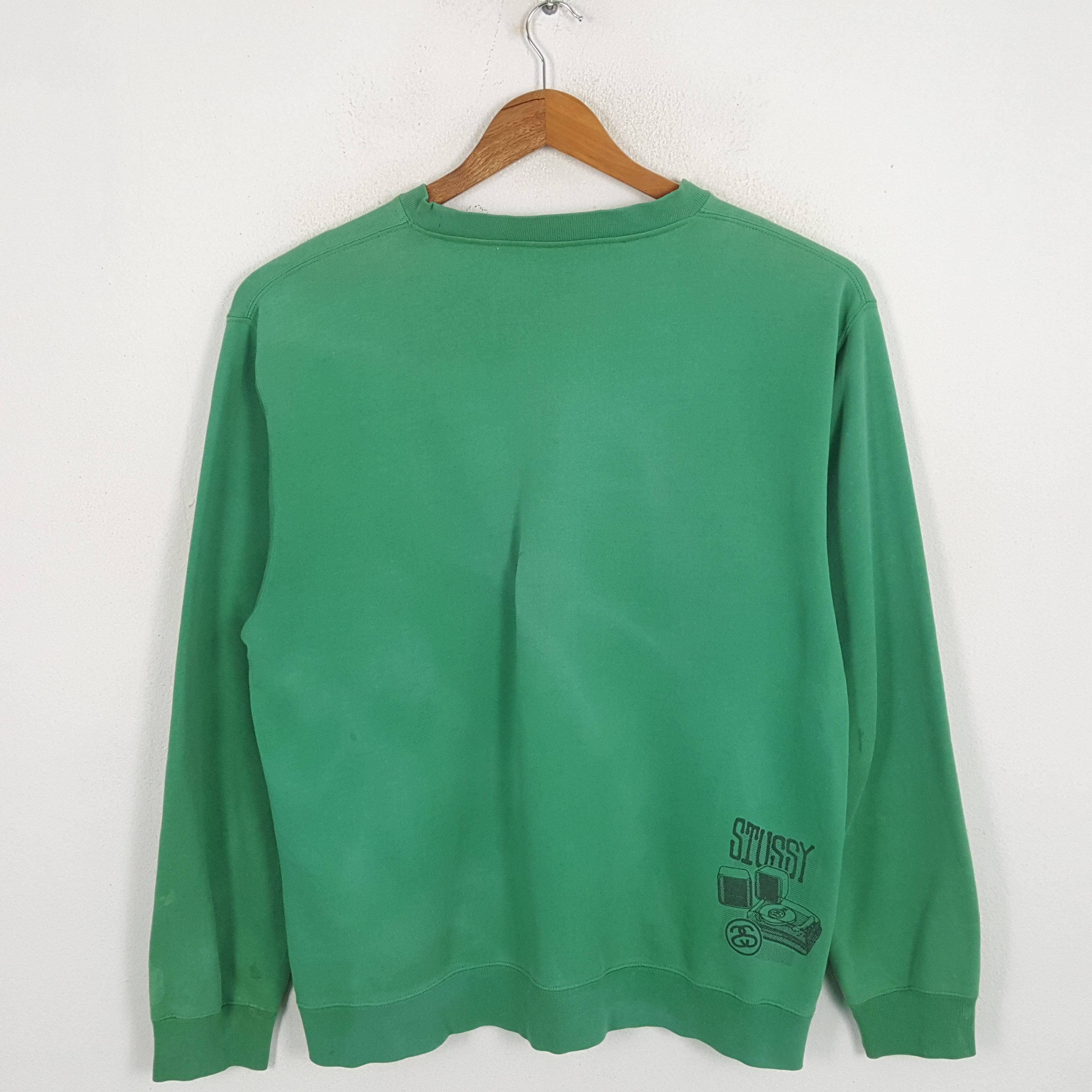 Stussy × Vintage Vintage STUSSY Streetwear Skateboard Style Sweatshirts Size US XL / EU 56 / 4 - 3 Thumbnail