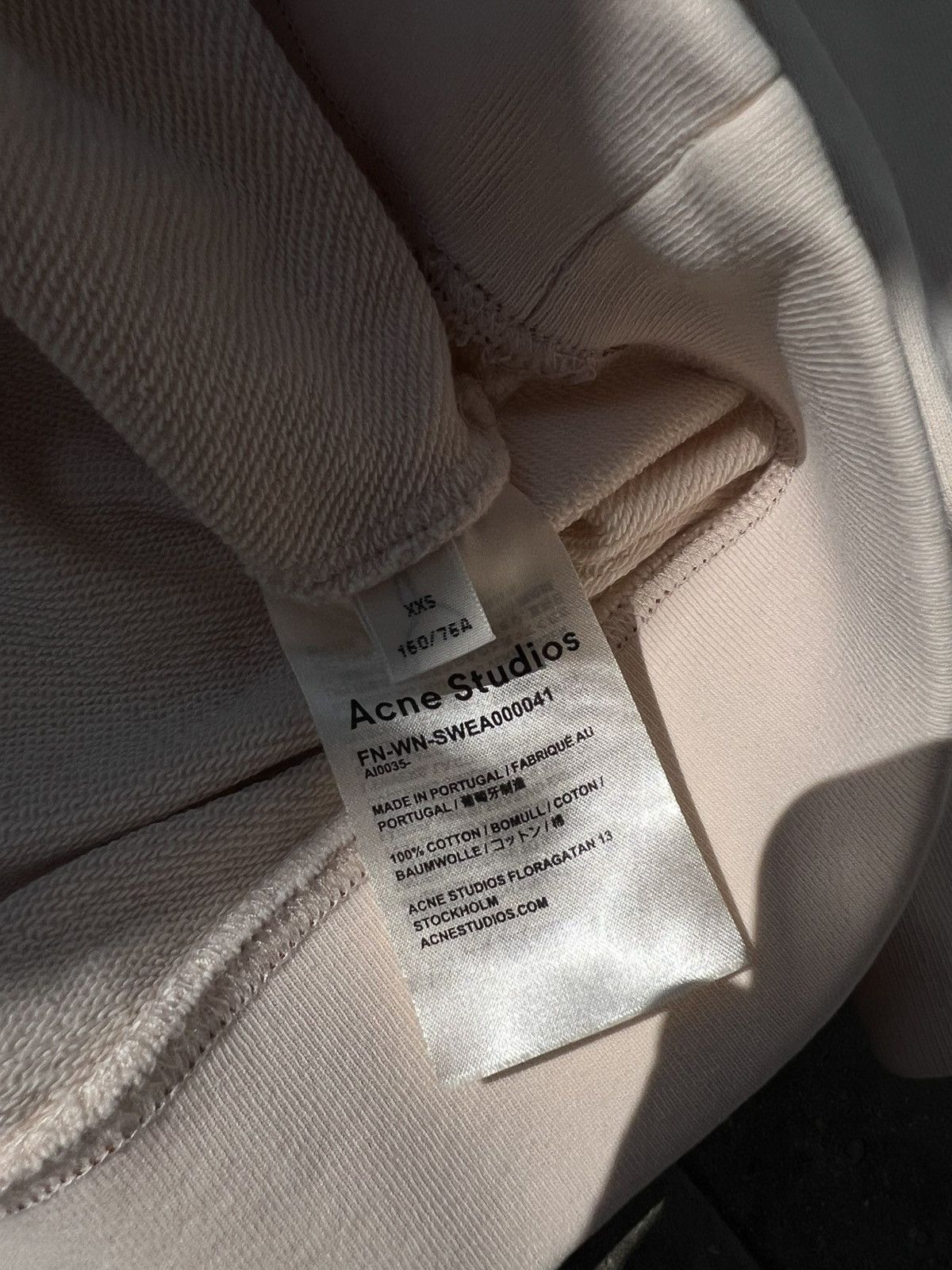 Acne Studios ANCE STUDIOS classic small logo hoodie Size US S / EU 44-46 / 1 - 6 Thumbnail