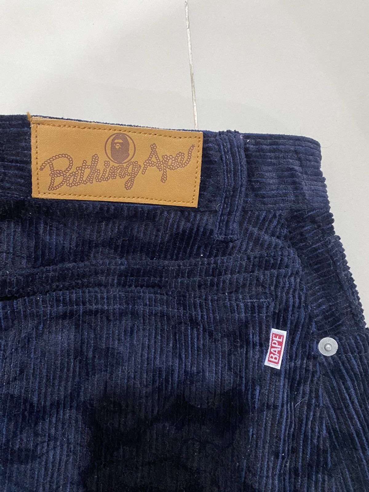 Bape Solid Camo Corduroy Skirt Size 26" / US 2 / IT 38 - 3 Thumbnail