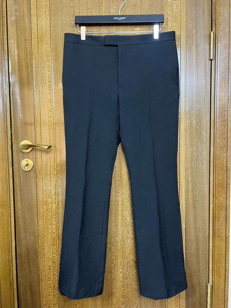 Saint Laurent Paris Saint Laurent Paris 16fw wool micro flared suit pants-2506 Size US 32 / EU 48 - 1 Thumbnail