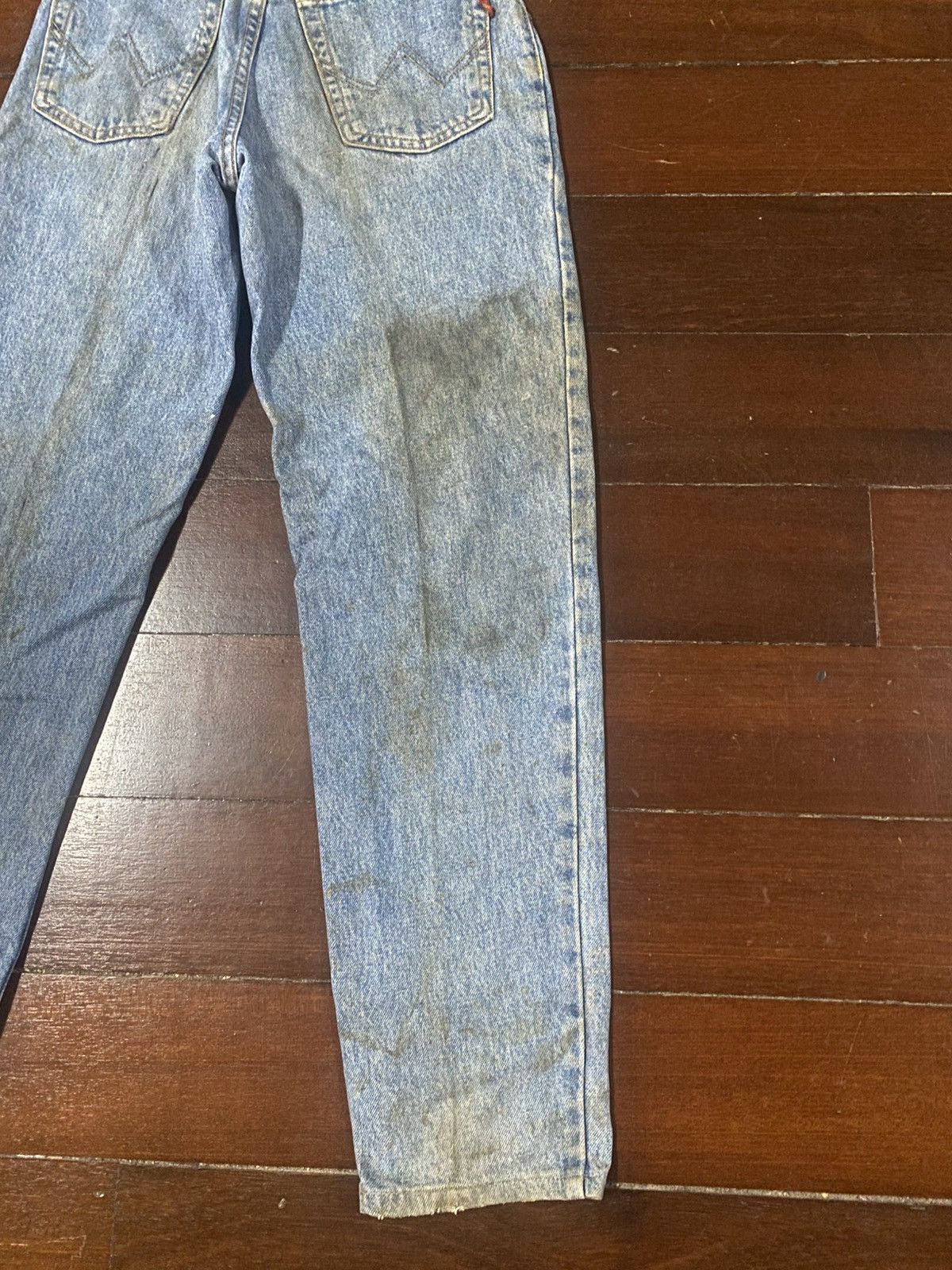 Edwin Vintage 80s Edwin made in USA Western baggy cropped Jeans Size US 27 - 11 Thumbnail