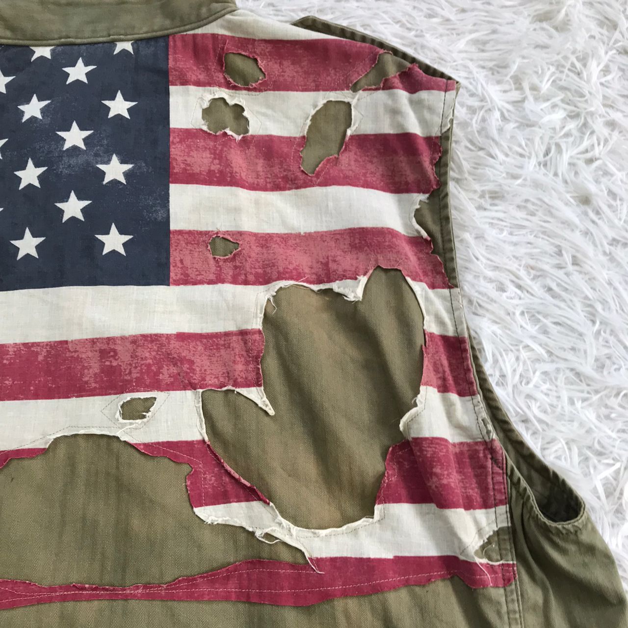 Denim & Supply Ralph Lauren Vintage Denim & Supply Ralph Lauren Military Vest Talon Zip Size US XXL / EU 58 / 5 - 12 Thumbnail