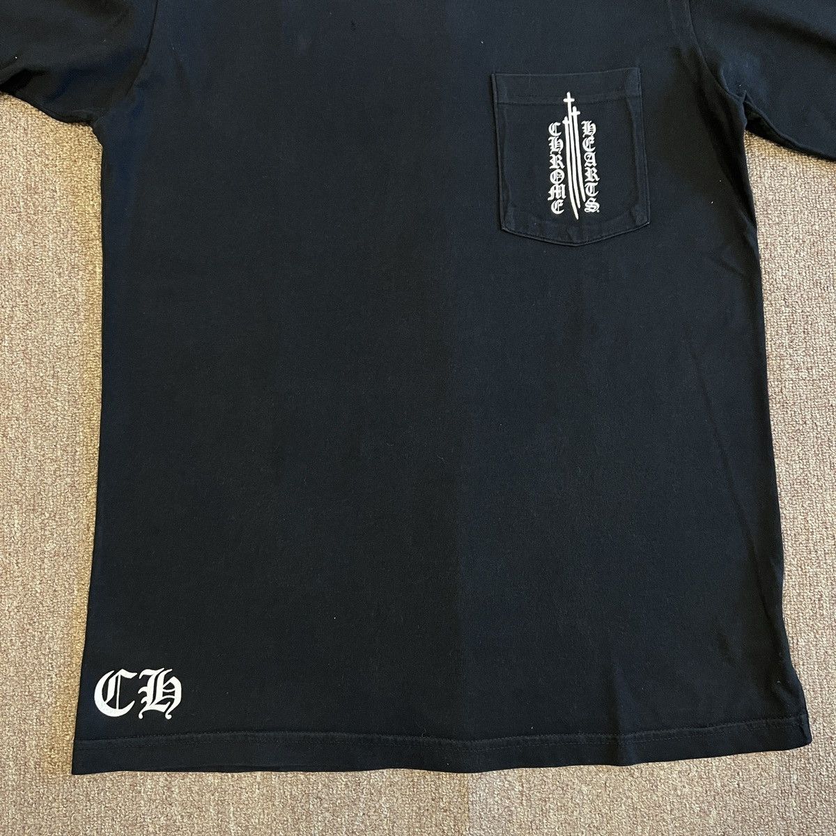 Chrome Hearts × Hypebeast × Vintage Chrome Hearts Big Sword Logo Long Sleeve Shirt Size US M / EU 48-50 / 2 - 13 Thumbnail