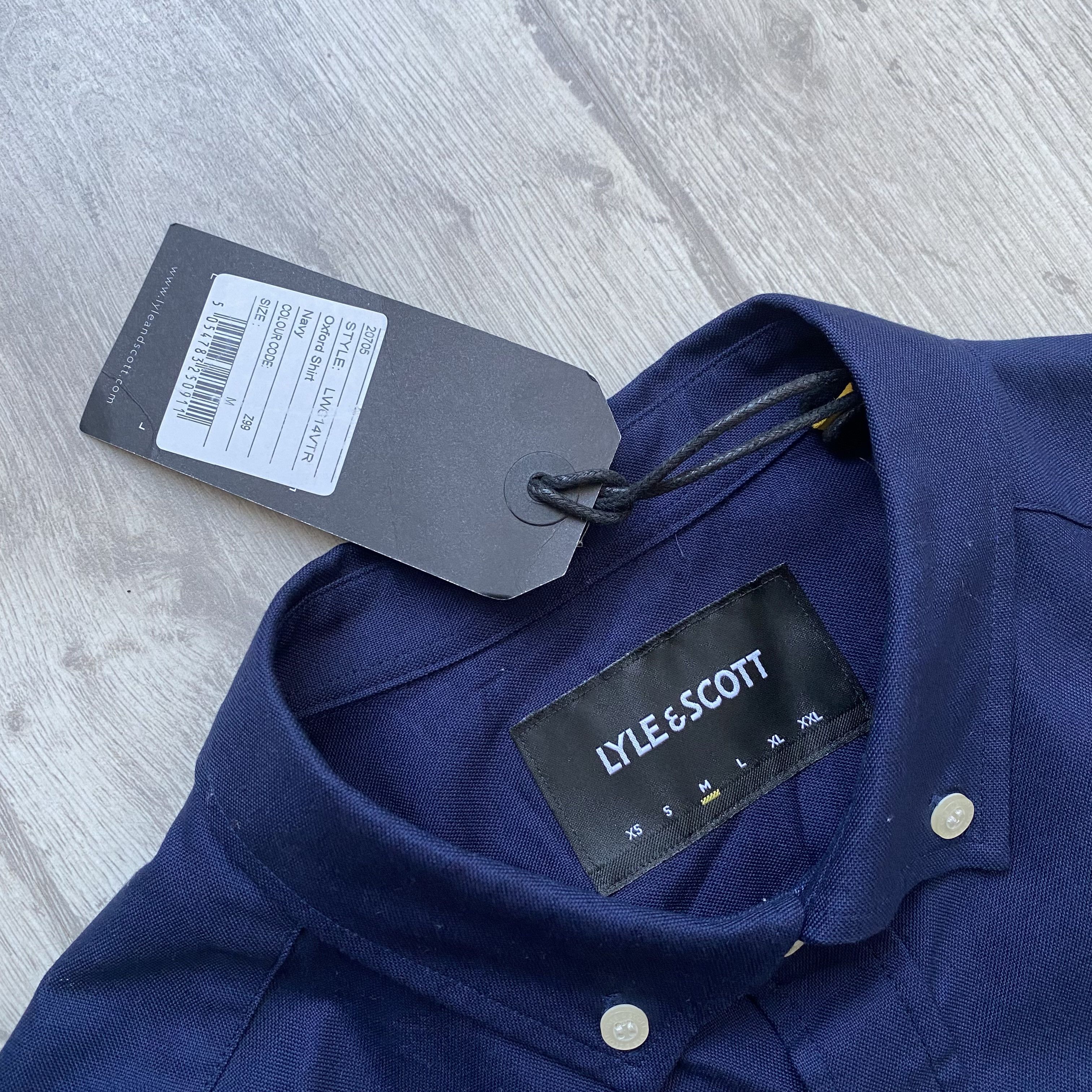 Lyle & Scott 🦅 RRP 120$ Lyle & Scott Vintage Oxford Classic Shirt Size US M / EU 48-50 / 2 - 7 Thumbnail