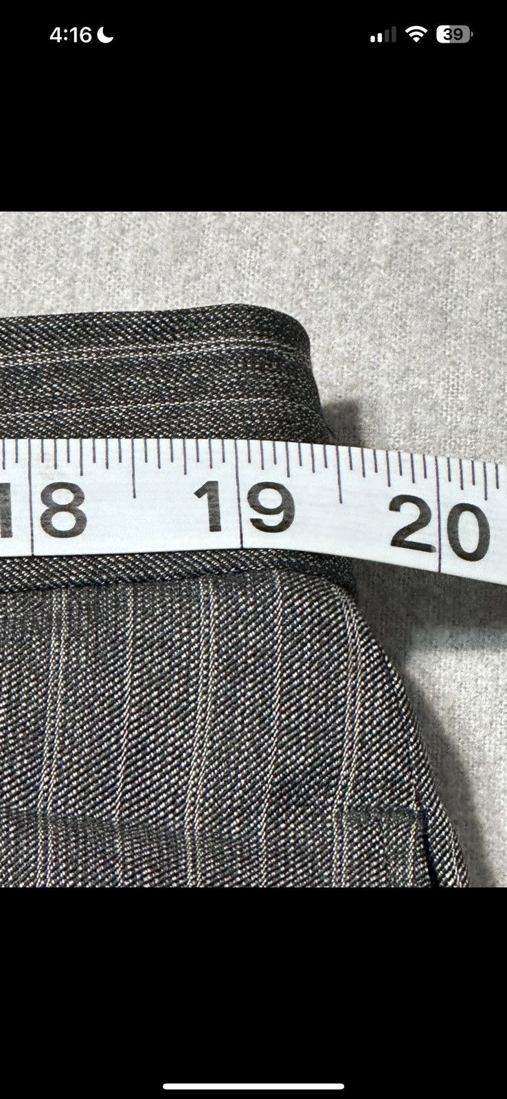 Hugo Boss Grey Wool Vintage Archive Hugo Boss Suit Size 42L - 7 Thumbnail