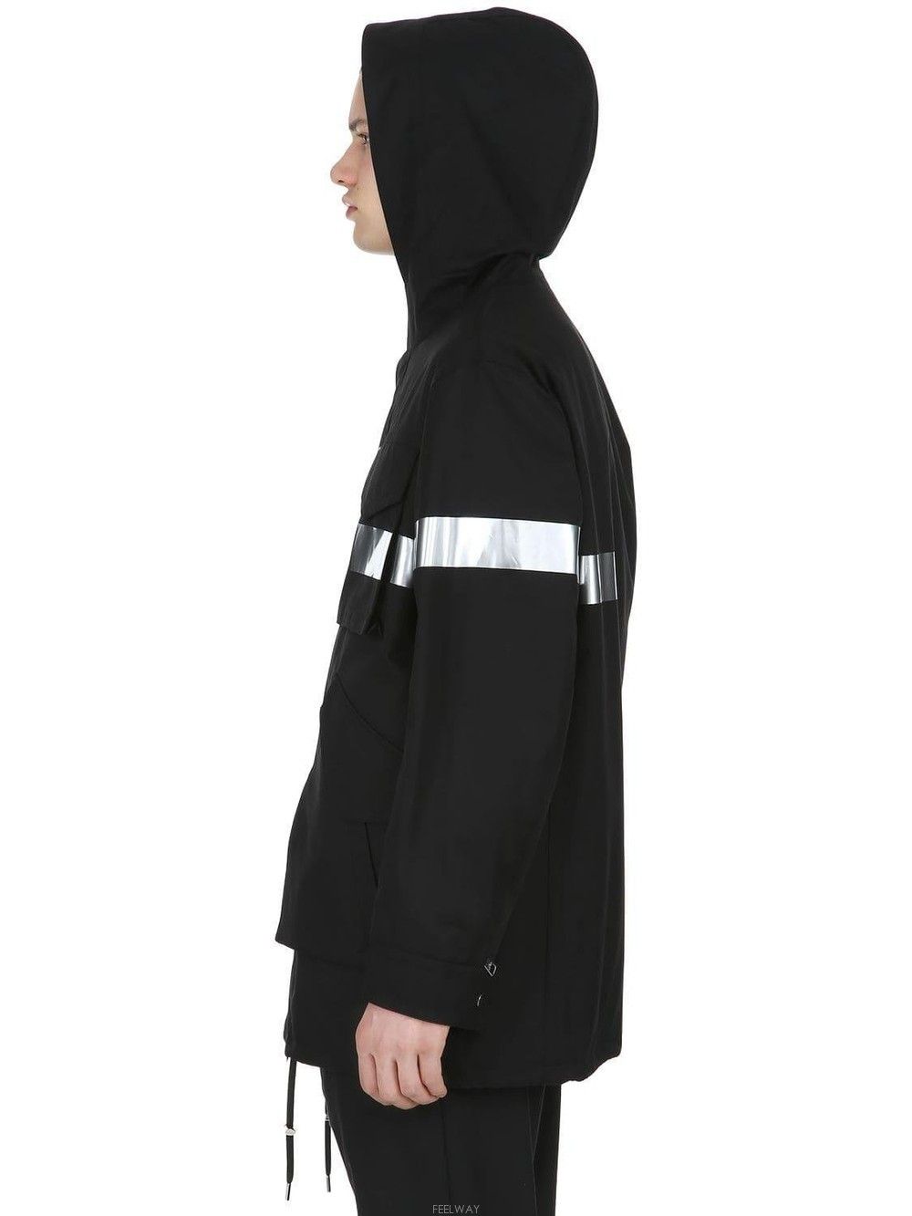 Neil Barrett Neil Barrett Reflective Hooded Parka Size US M / EU 48-50 / 2 - 7 Thumbnail