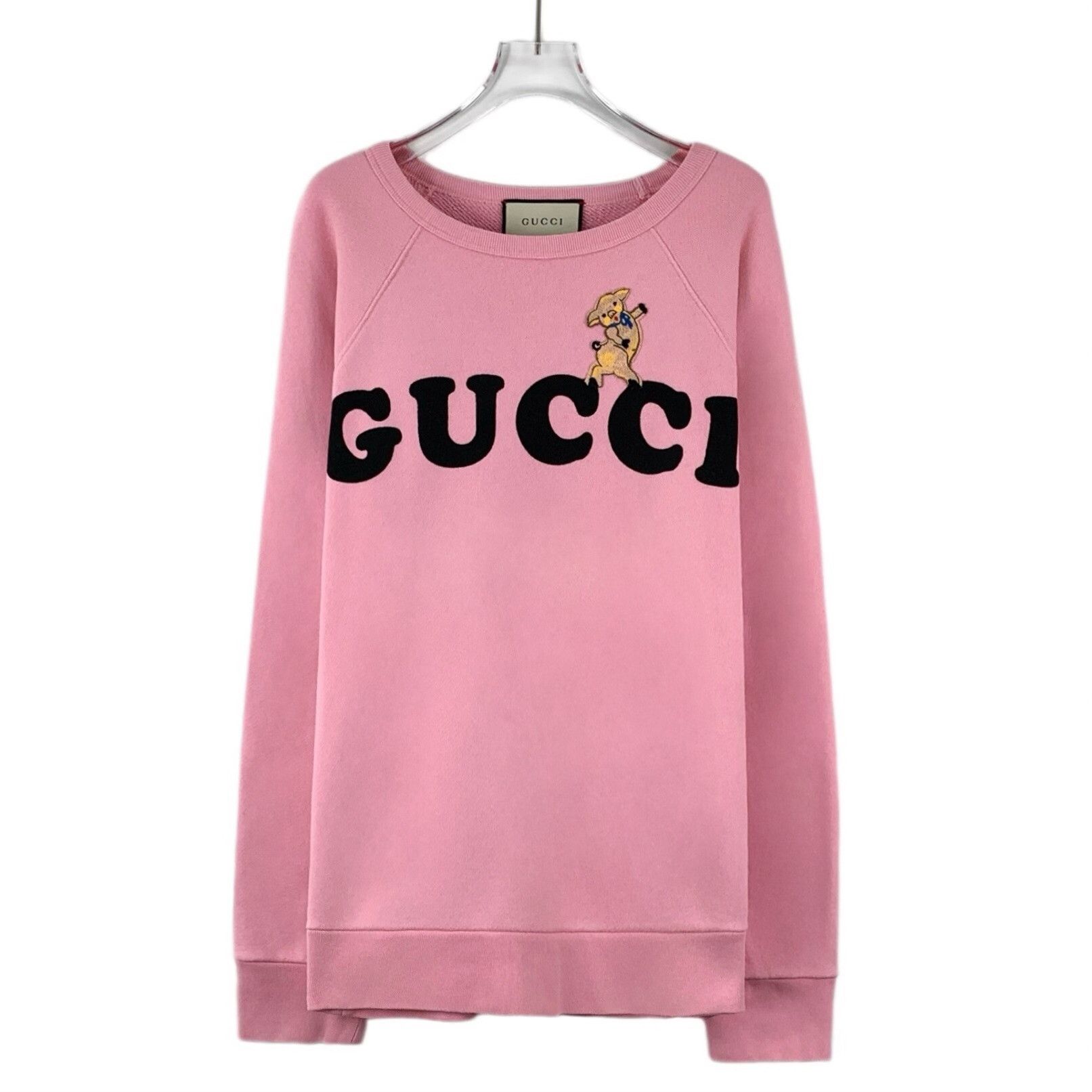 Gucci Gucci Retro Printed Pink Hoodie S Women Size S / US 4 / IT 40 - 1 Thumbnail
