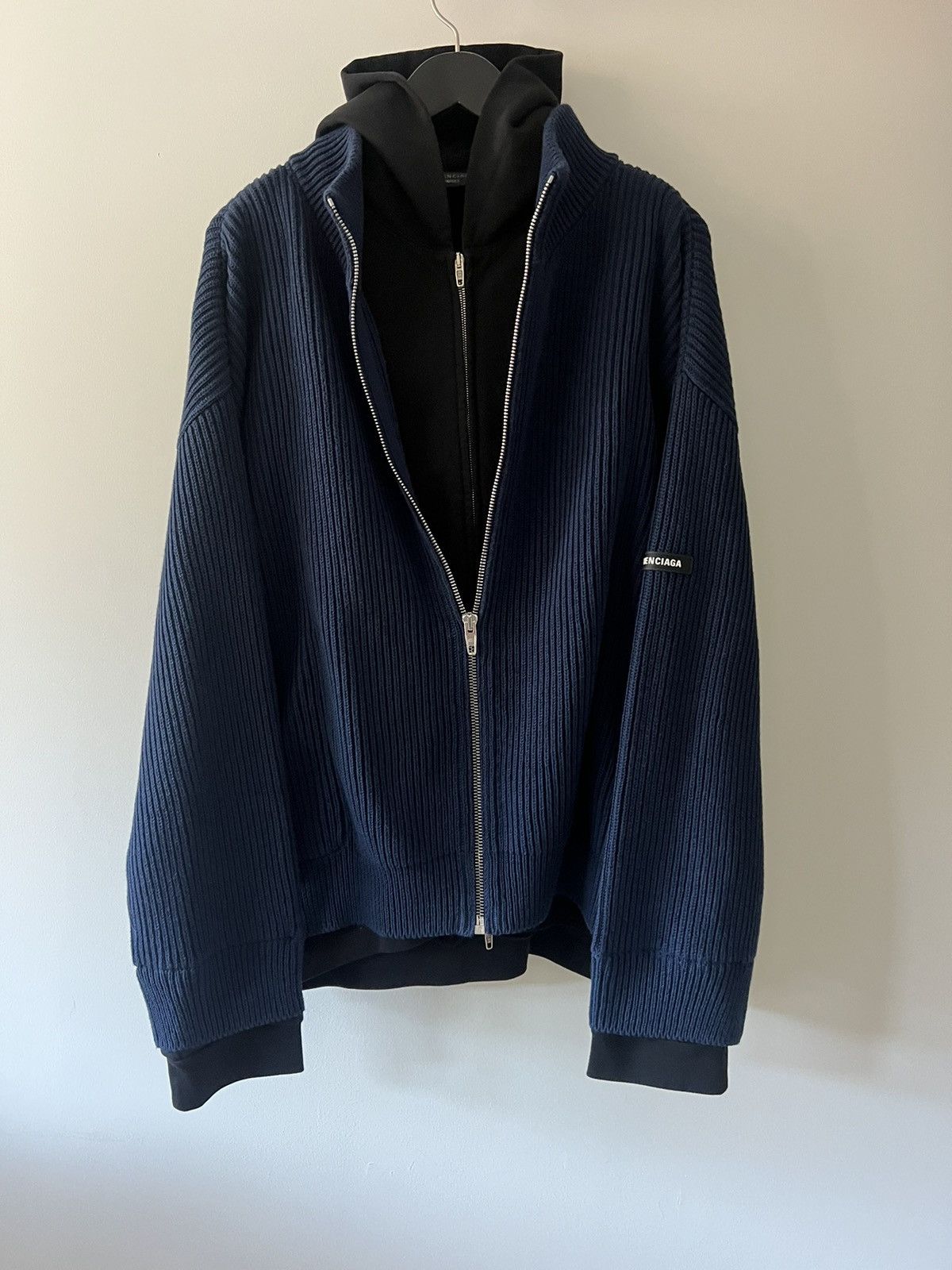 Balenciaga Balenciaga Unity Layered Hoodie Size US S / EU 44-46 / 1 - 5 Thumbnail