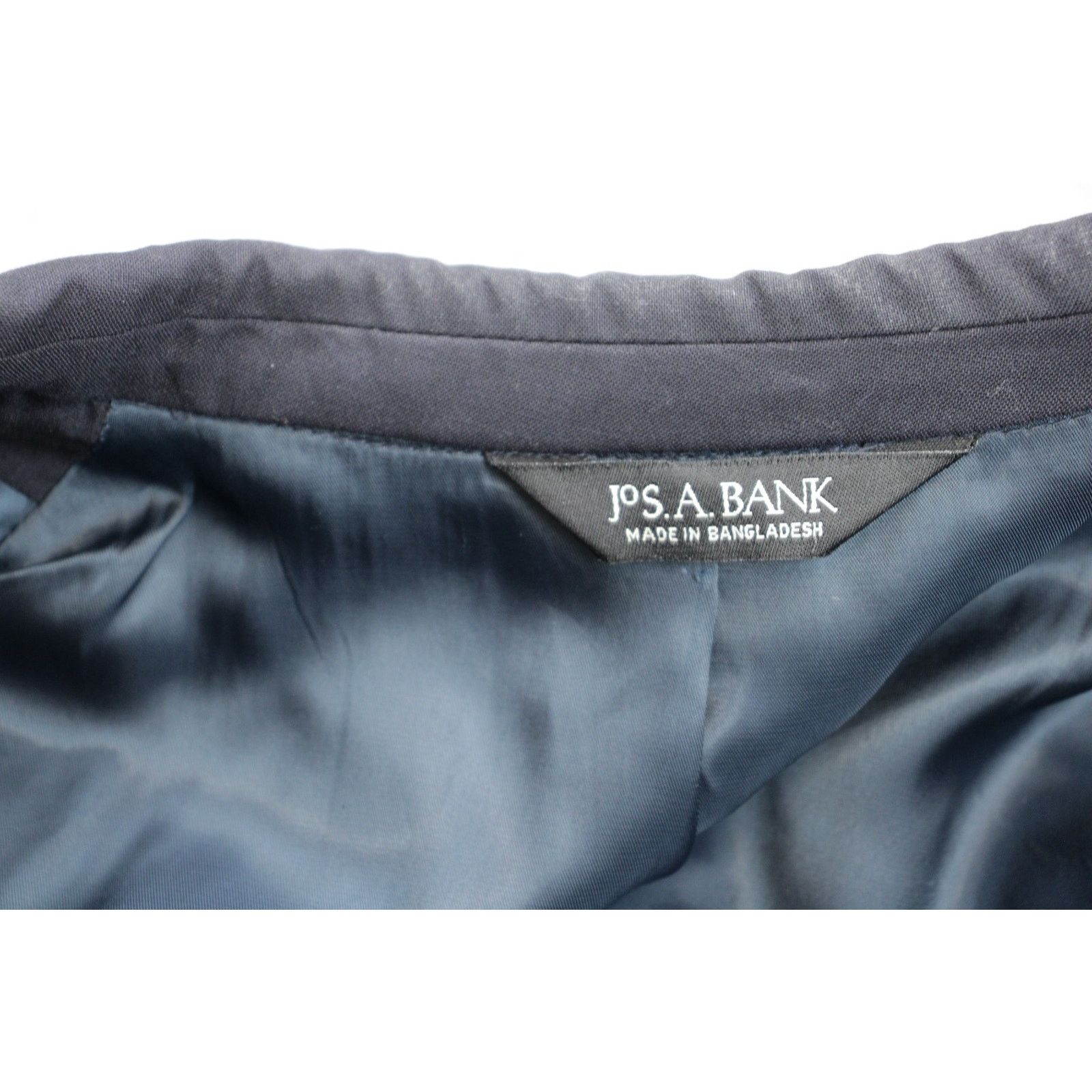 Jos. A. Bank Jos A Bank Blazer 40R Navy Blue 100% Wool Gold Buttons Size 40R - 6 Thumbnail