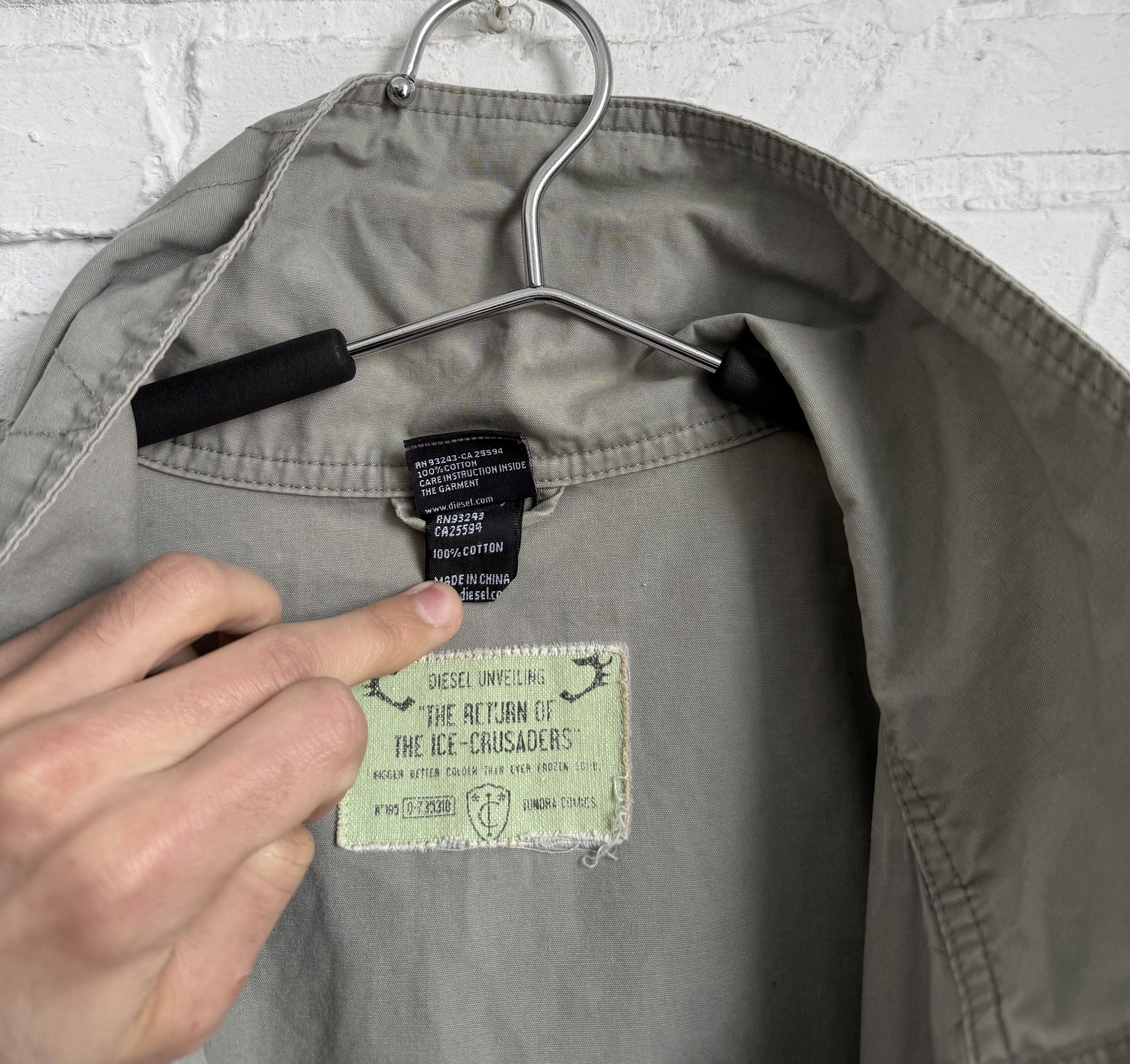 Diesel Archive Diesel Hight Collar utility jacket y2k Size XL / US 12-14 / IT 48-50 - 5 Thumbnail