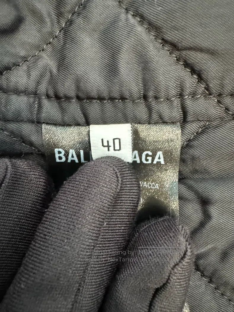 Balenciaga Balenciaga size 37 Blue Plaid Designer Shirt Cotton Jacket Size US XXS / EU 40 - 7 Thumbnail