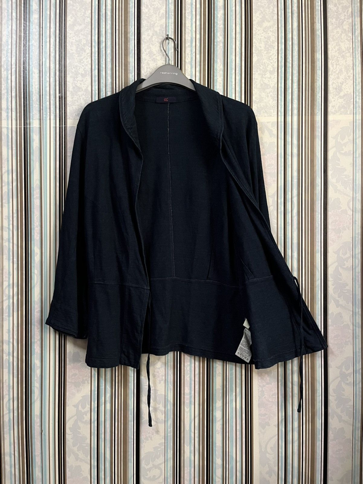 45rpm 1990s shawl collar dark indigo cardigans #I Size M / US 6-8 / IT 42-44 - 4 Thumbnail