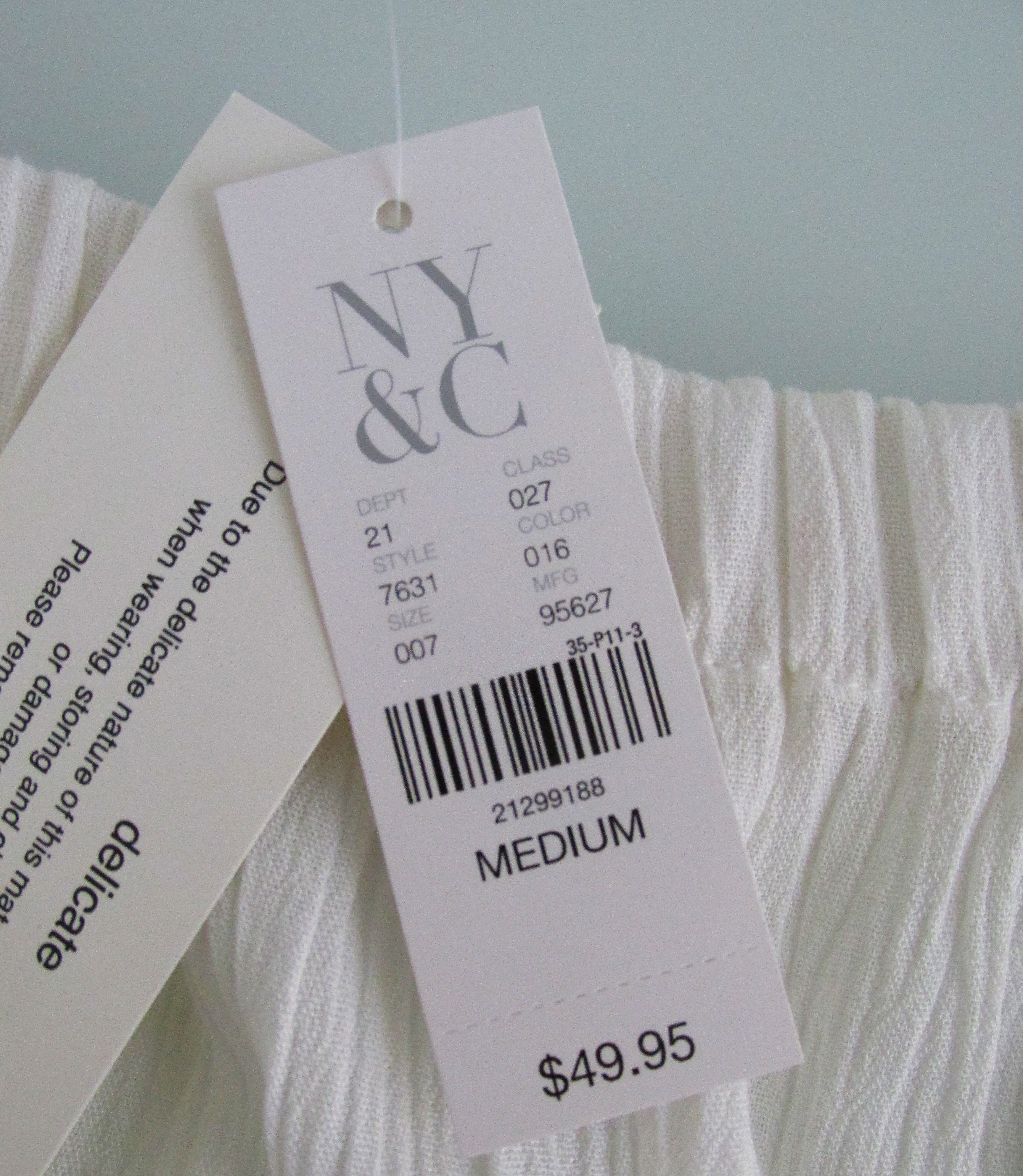 Other New York & Co.(NWT) Women's Off Shoulder Blouse Size Medium Size M / US 6-8 / IT 42-44 - 7 Thumbnail