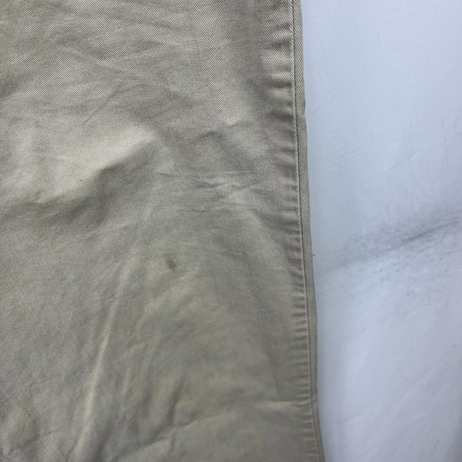 Levi's Vintage 90s Levi's Silvertab Baggy Beige Khaki Pants 34 x 34 Size US 34 / EU 50 - 6 Thumbnail