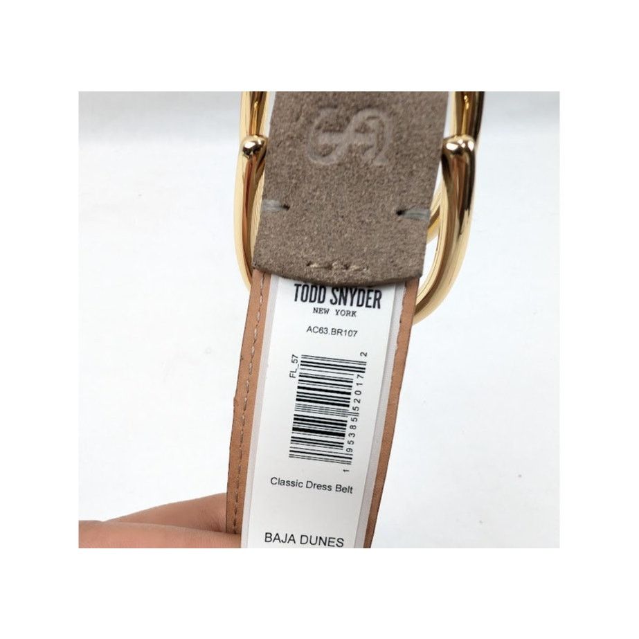 Todd Snyder o1rshd1 CC20 Size: 34 / Classic Dress Belt in Brown Size 34 - 12 Thumbnail