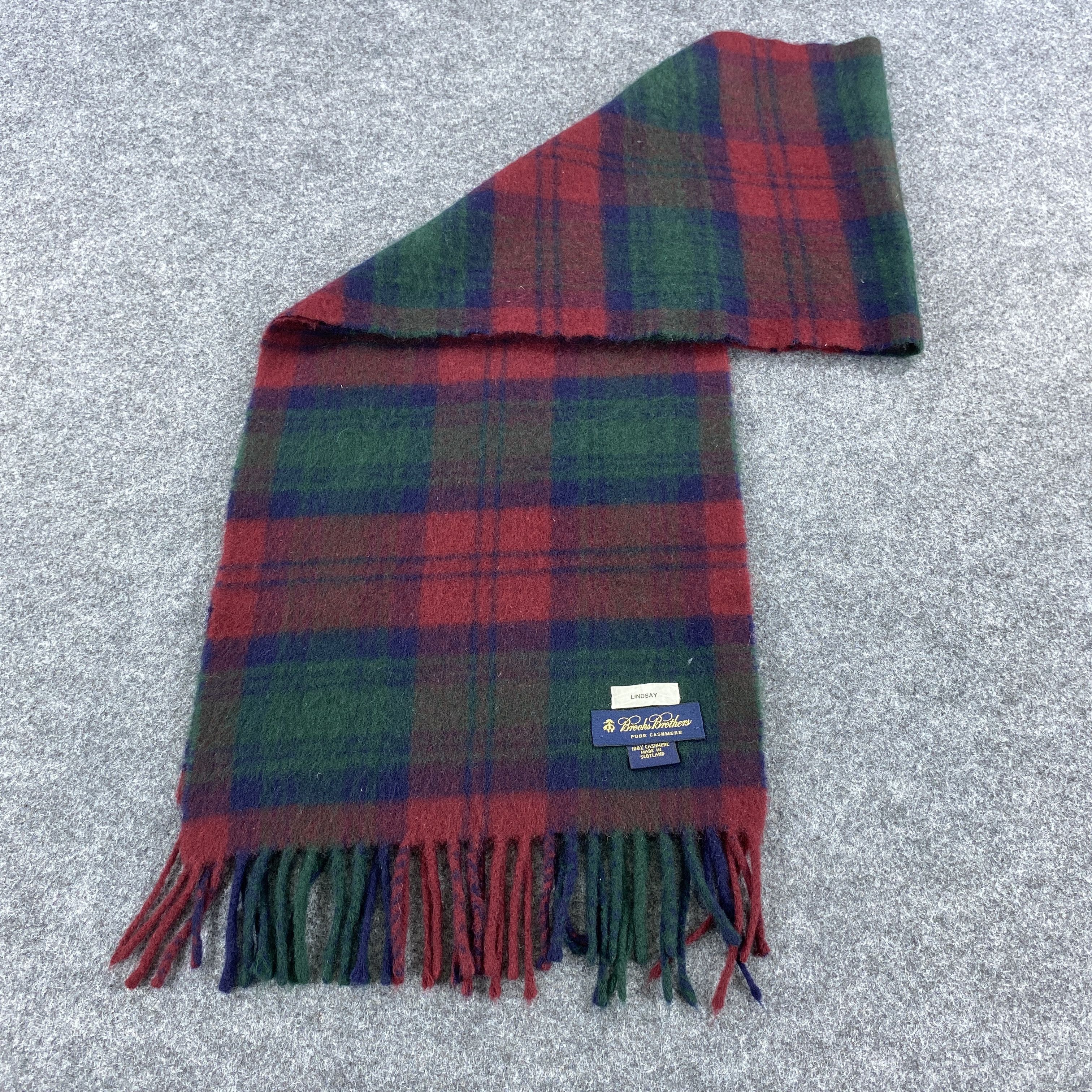 Brooks Brothers × Vintage Brooks Brothers Scarf # Muffler # Neckwear # D593 Size ONE SIZE - 5 Thumbnail