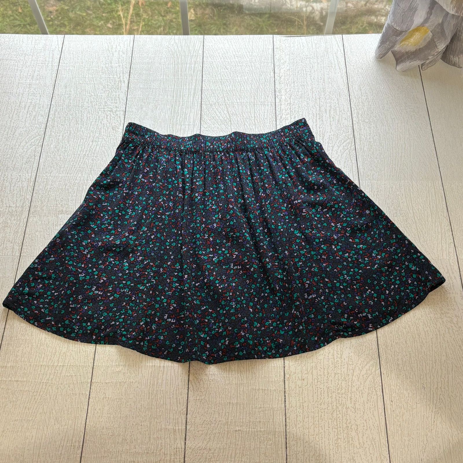 Kirra Kirra Purple Floral Skirt Size Small Size 24" / US 00 / IT 34 - 2 Thumbnail