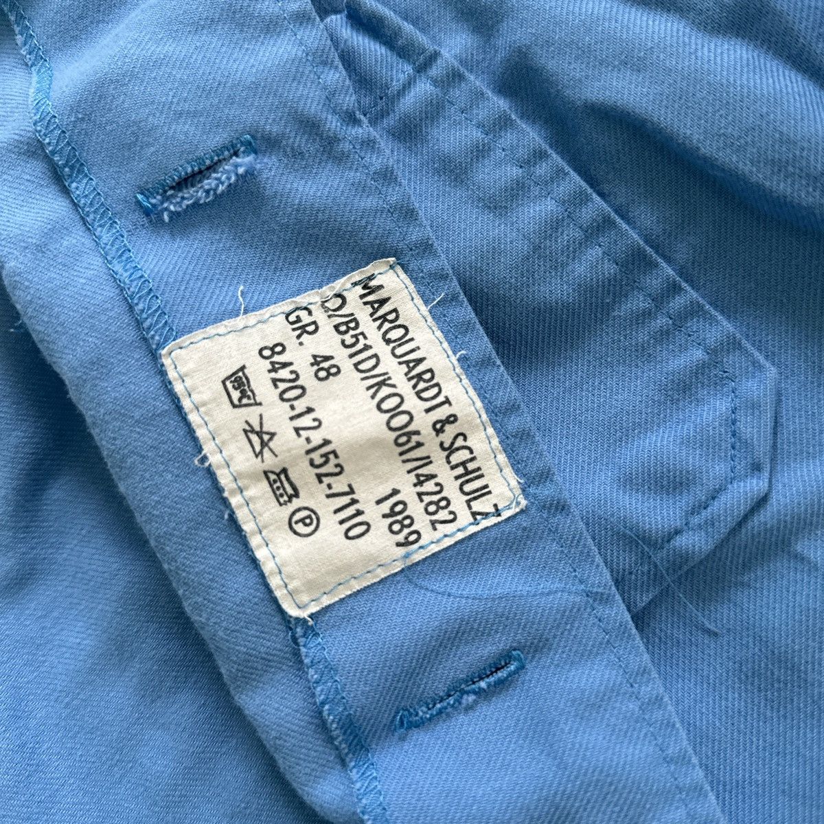 Marques'Almeida Marquardt & scultz blue jacket Size US M / EU 48-50 / 2 - 2 Thumbnail
