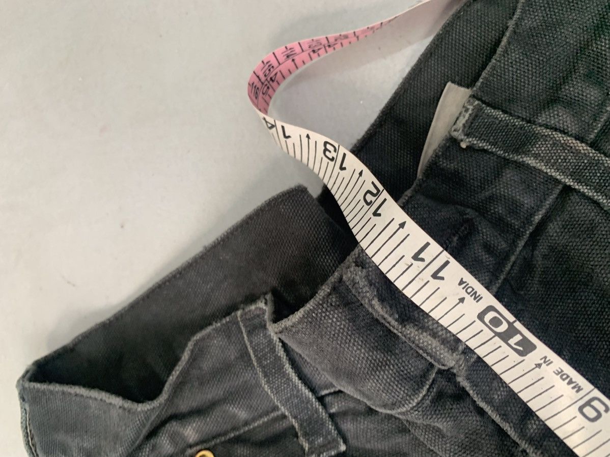 Carhartt Vintage faded Carhartt b01 BLK double knee denim Size US 30 / EU 46 - 11 Thumbnail