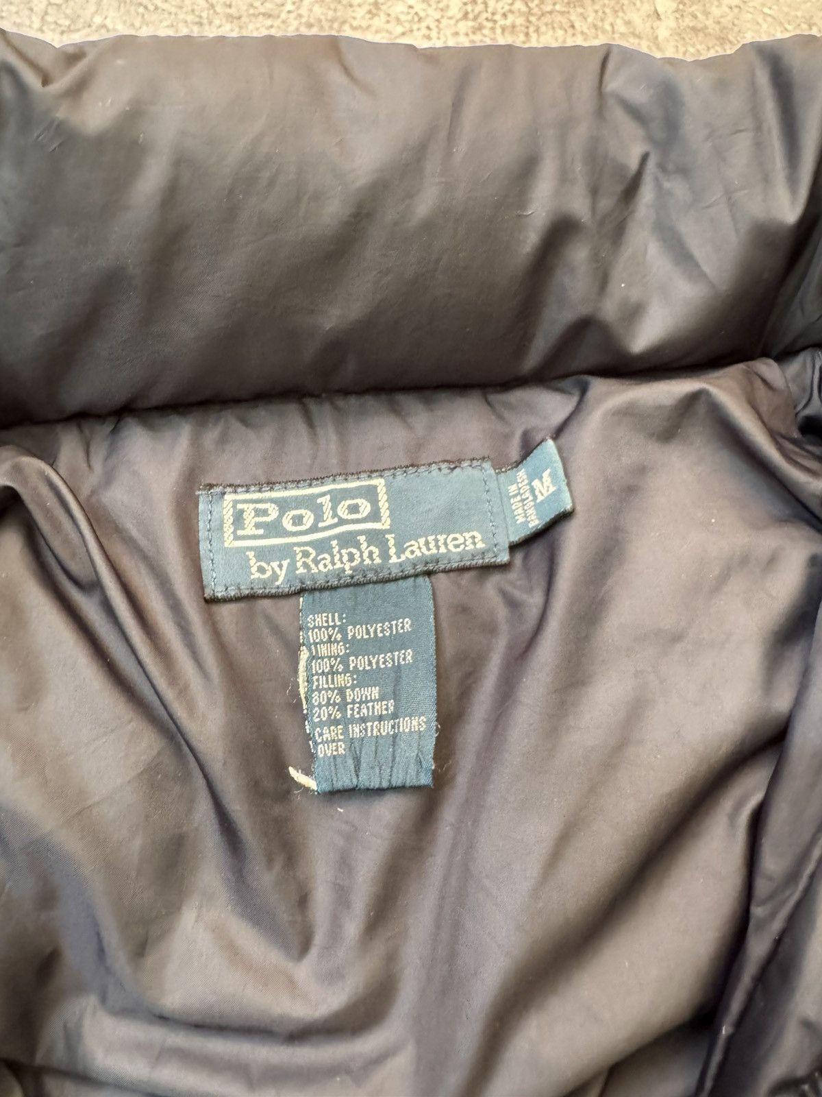 Polo Ralph Lauren × Vintage 90s Polo Ralph Lauren Down Puffer Coat Size US M / EU 48-50 / 2 - 8 Thumbnail