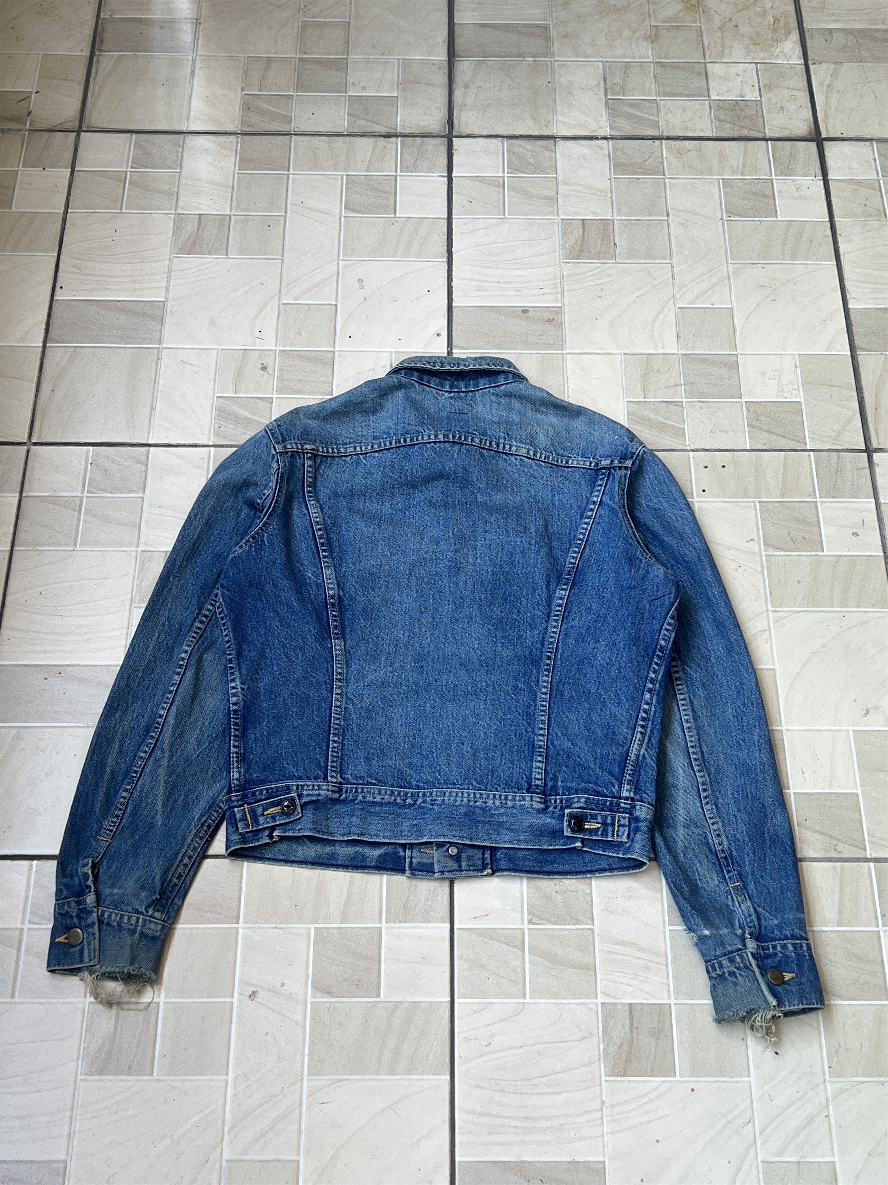 Lee 80's Lee Riders Jacket Vintage Distressed Size US L / EU 52-54 / 3 - 2 Thumbnail