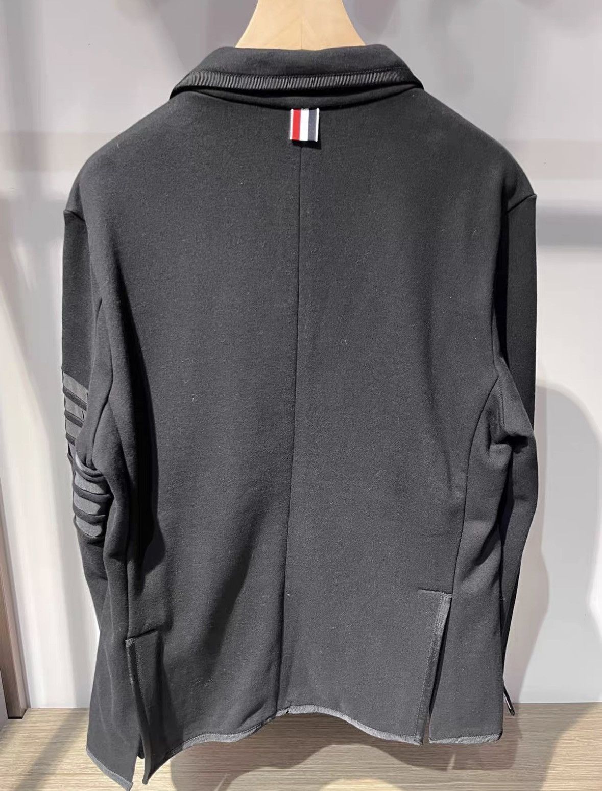Thom Browne Thom Browne Men's black casual suit Size 48L - 2 Thumbnail