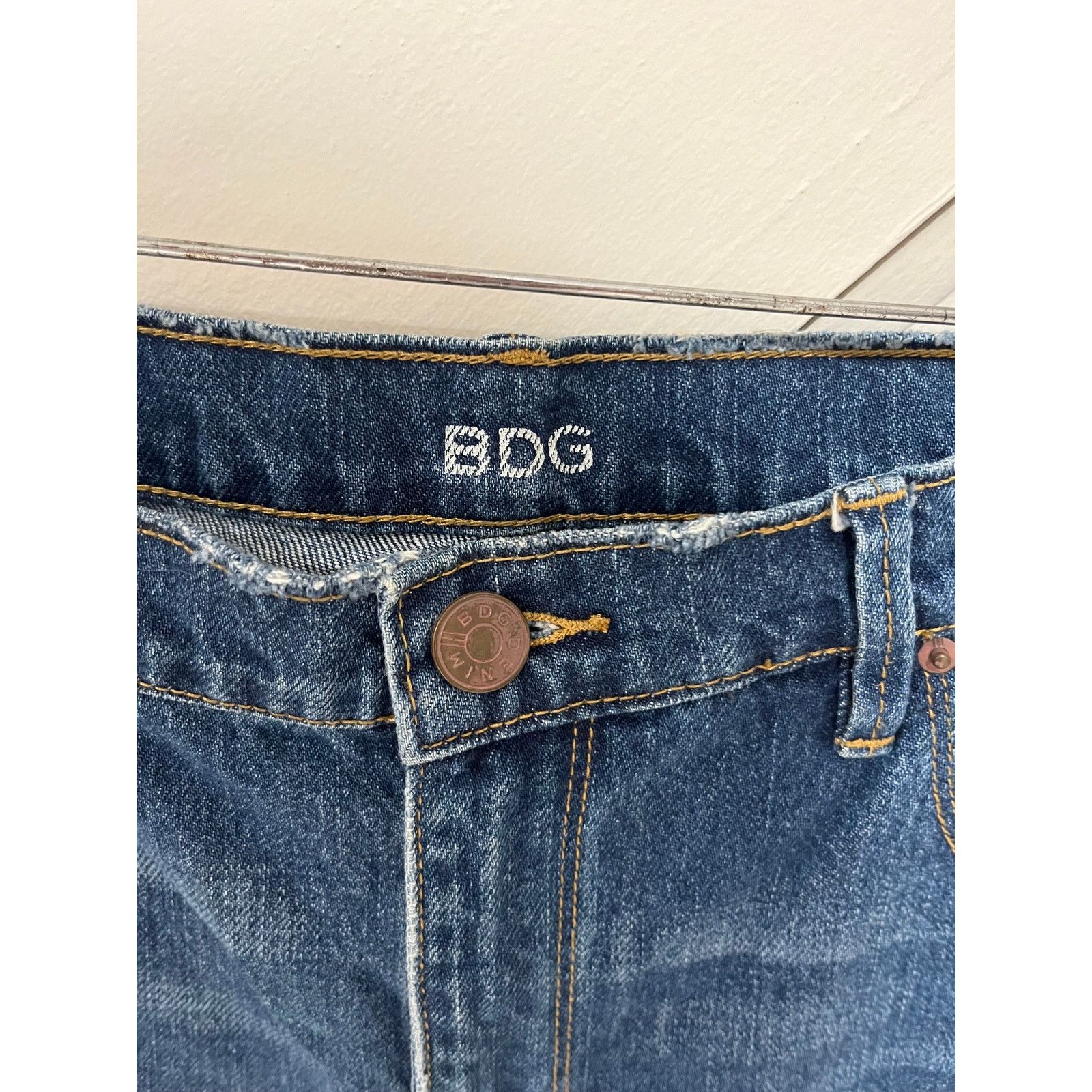 Bdg BDG Urban Outfitters High Rise Ankle Kicker Jeans Size 29 W Size 29" - 4 Thumbnail