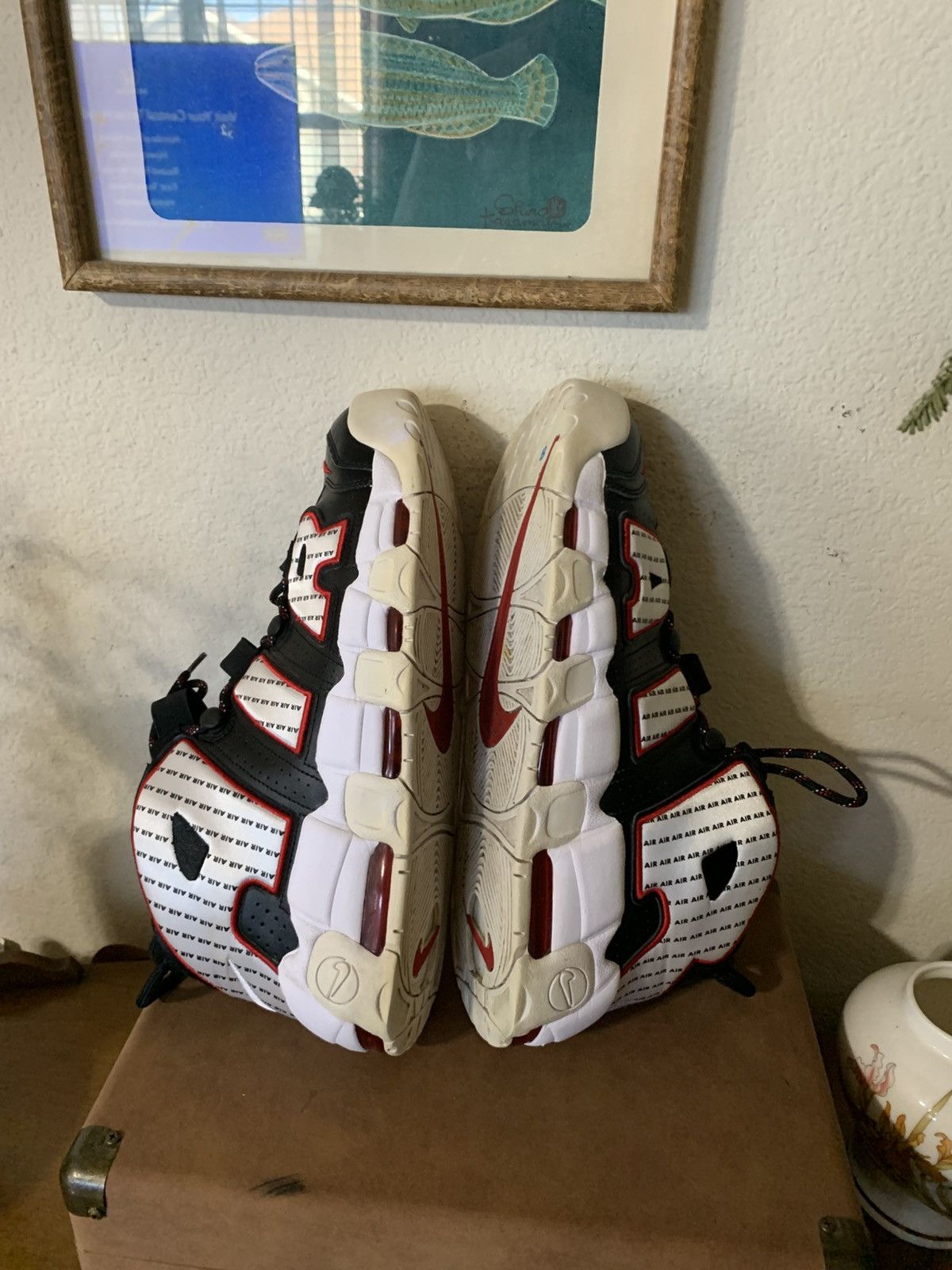 Nike Air More Uptempo Pinstripe Size US 14 / EU 47 - 8 Thumbnail