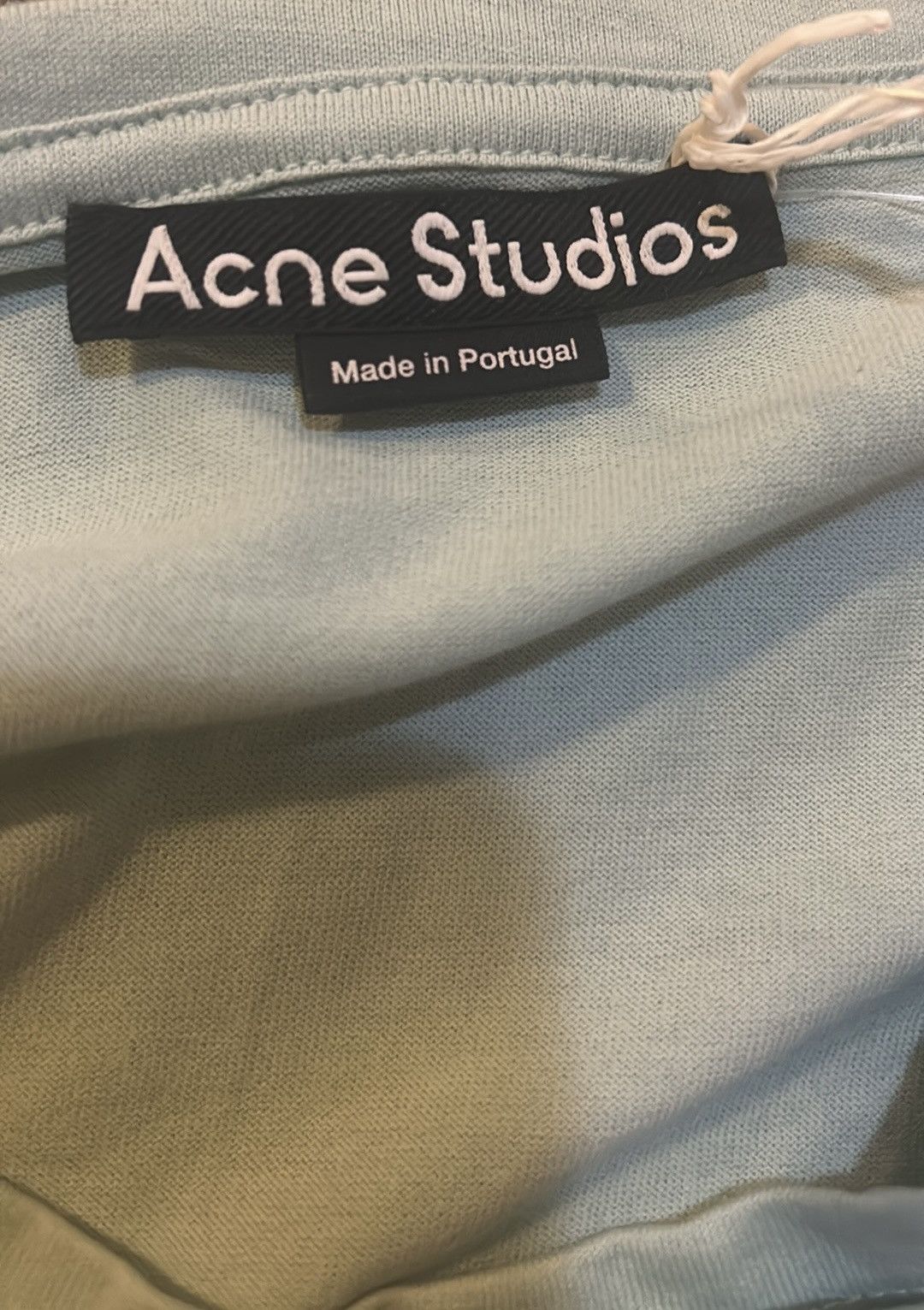 Acne Studios Acne Studios Nash Face Patch T-Shirt size XL Dusty Blue Size XL / US 12-14 / IT 48-50 - 3 Thumbnail