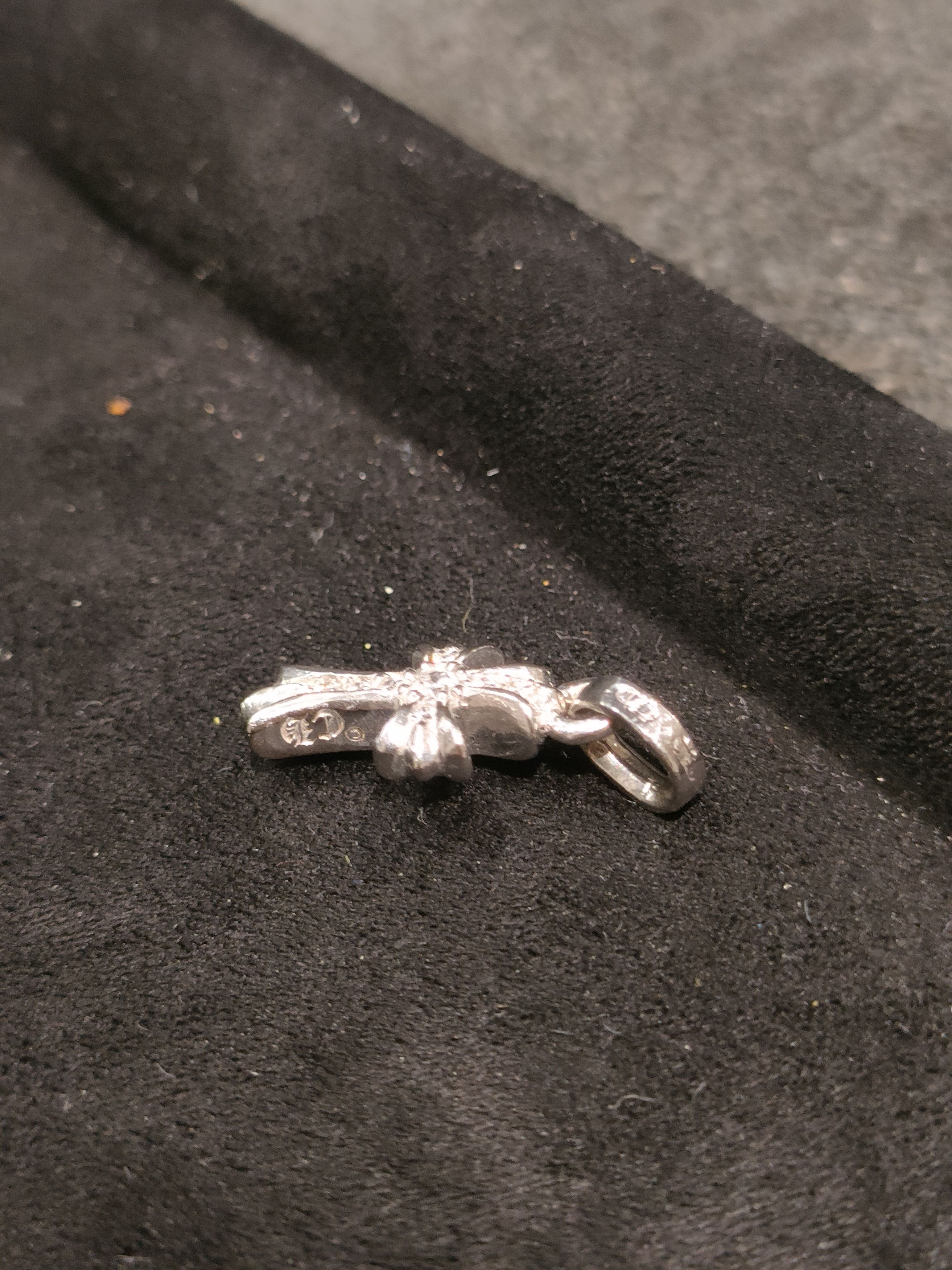 Chrome Hearts Chrome Hearts 18K White Gold Diamonds Babyfat Charm Size ONE SIZE - 7 Thumbnail