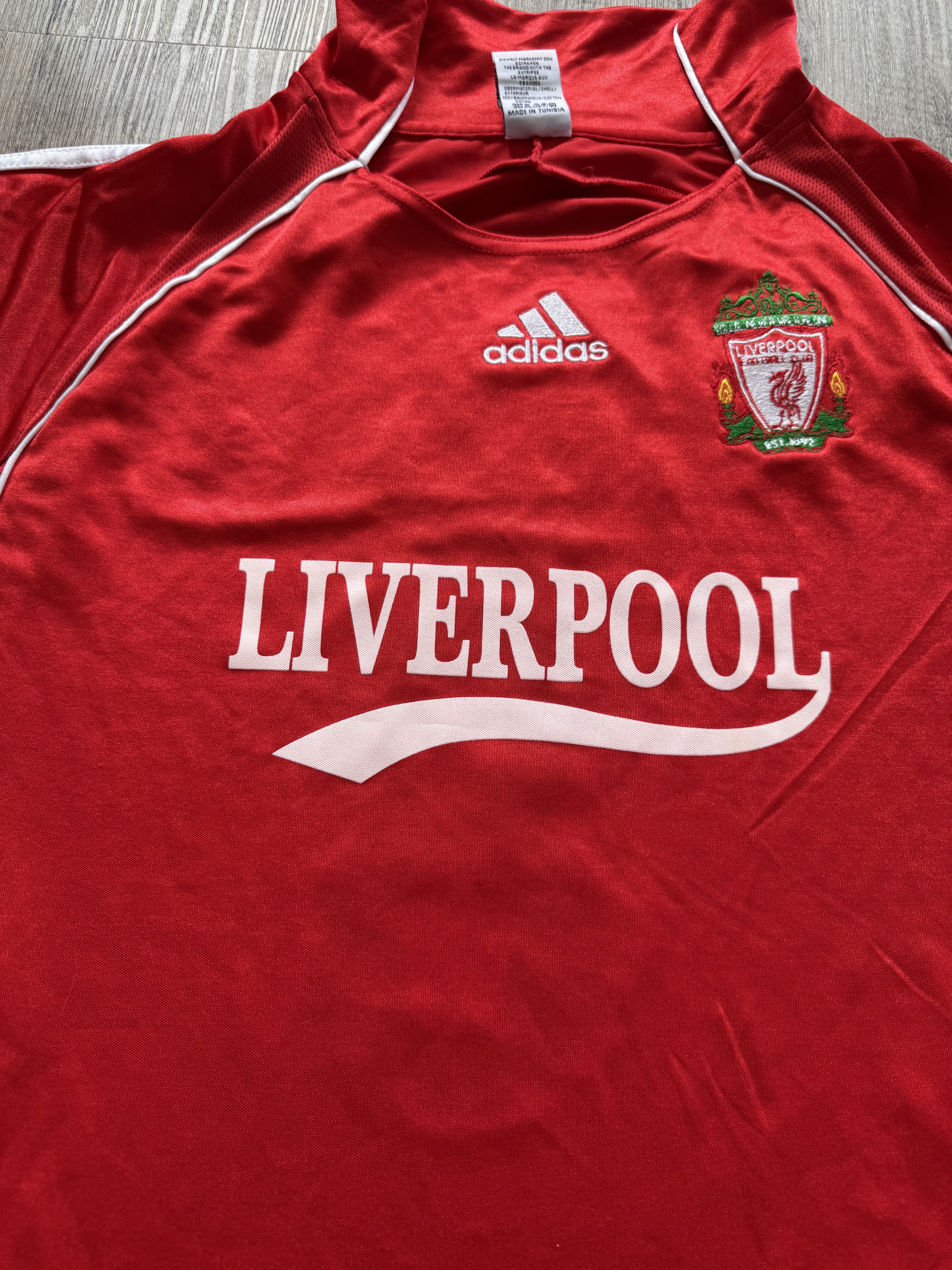 Adidas Football T-Shirt Adidas Liverpool Gerrard Size L Size US L / EU 52-54 / 3 - 4 Thumbnail