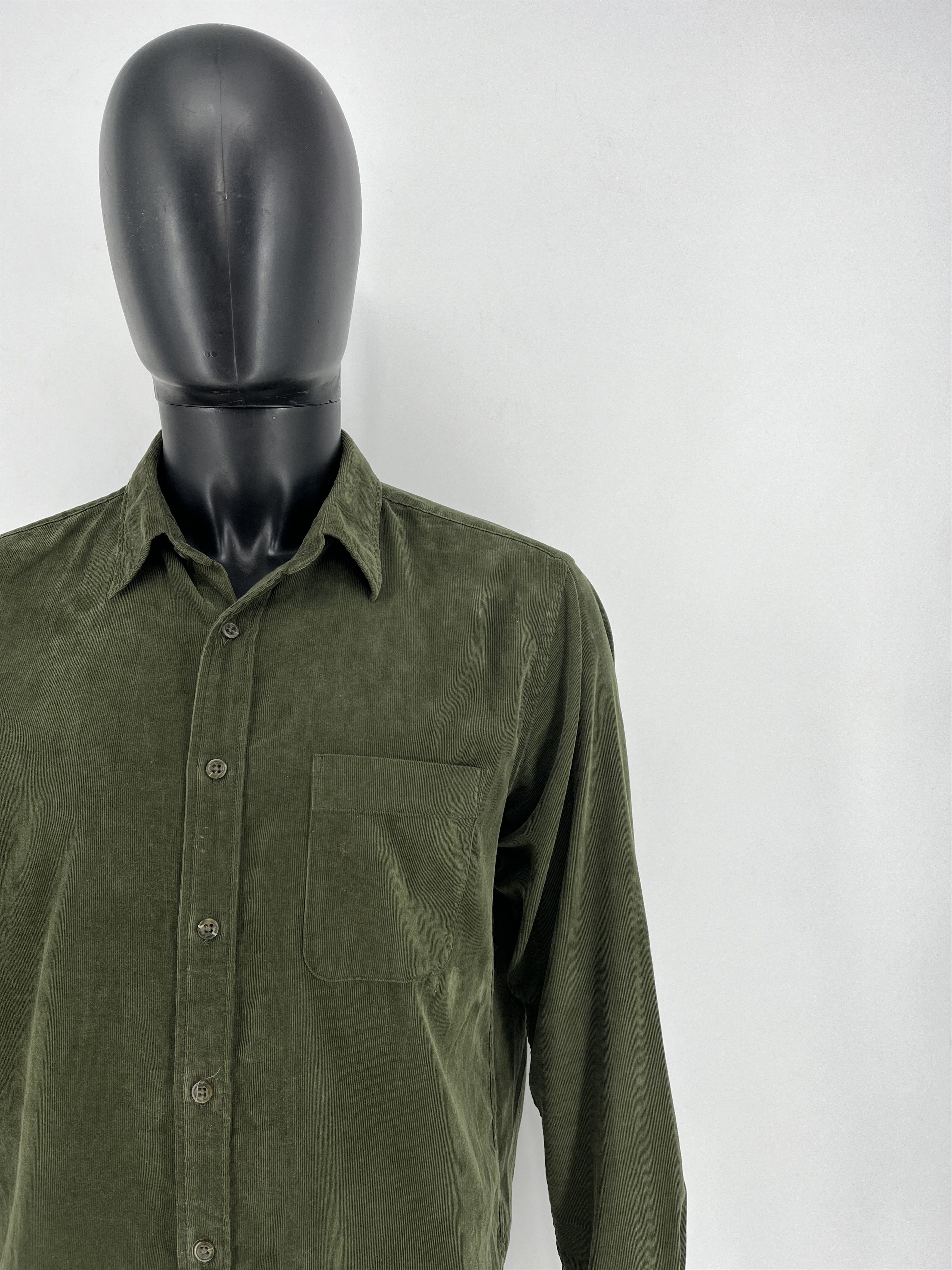 Uniqlo × Vintage Uniqlo Velvet Style Basic Shirt Size-M Size US M / EU 48-50 / 2 - 7 Thumbnail