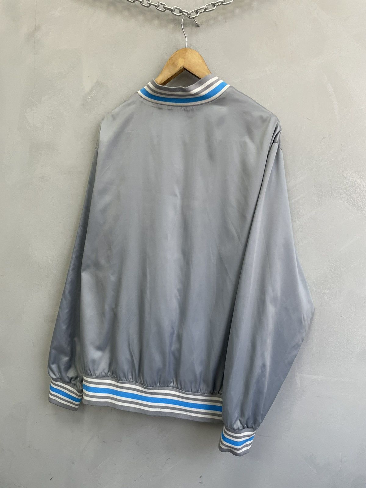 Nike Retro varsity y2k Nike drill bomber jacket Athletic dept Size US XXL / EU 58 / 5 - 11 Thumbnail