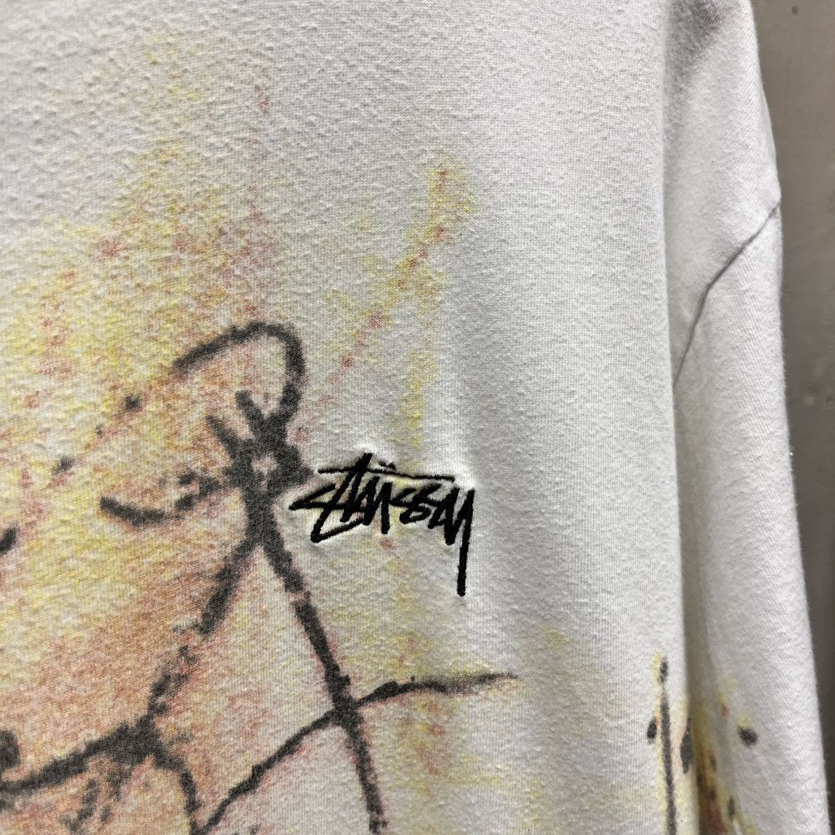 Stussy Stussy Y2K 2007 Szn Wrap Logo Skater Streetwear T-Shirt XL Size US XL / EU 56 / 4 - 2 Thumbnail